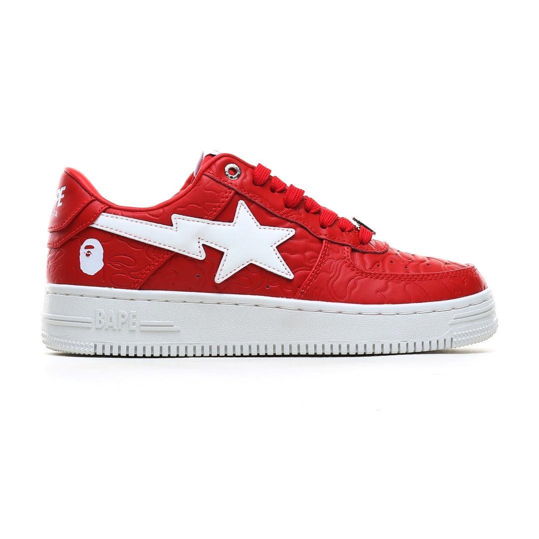 A Bathing Ape Bape Sta #3 'Red White' - Banlieue91 -