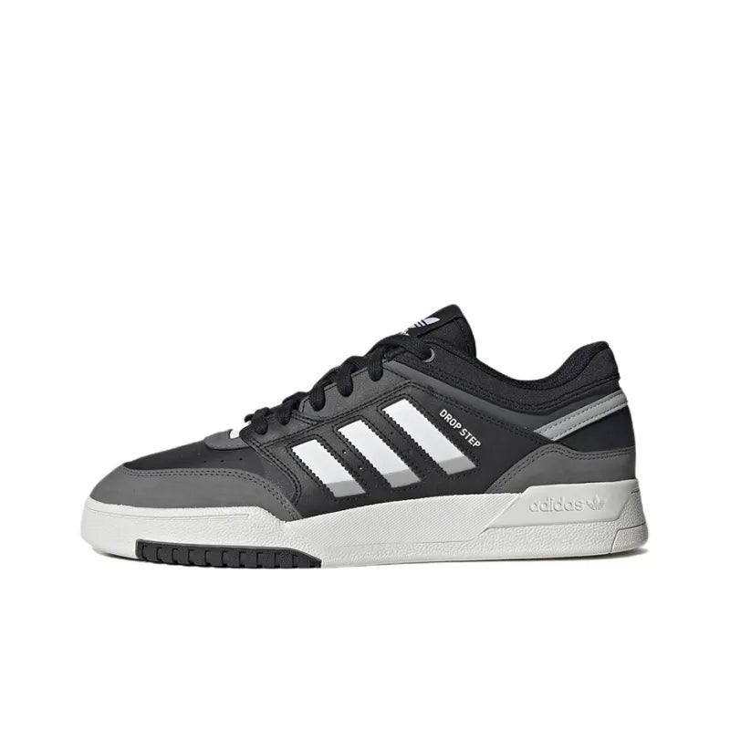 Adidas Originals Drop Step Low 'Black Dark Gray White' - Banlieue91