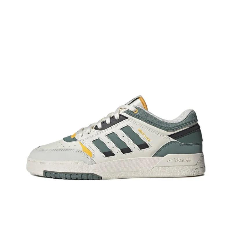 Adidas Originals Drop Step Low 'Chalk White Tech Emerald' - Banlieue91