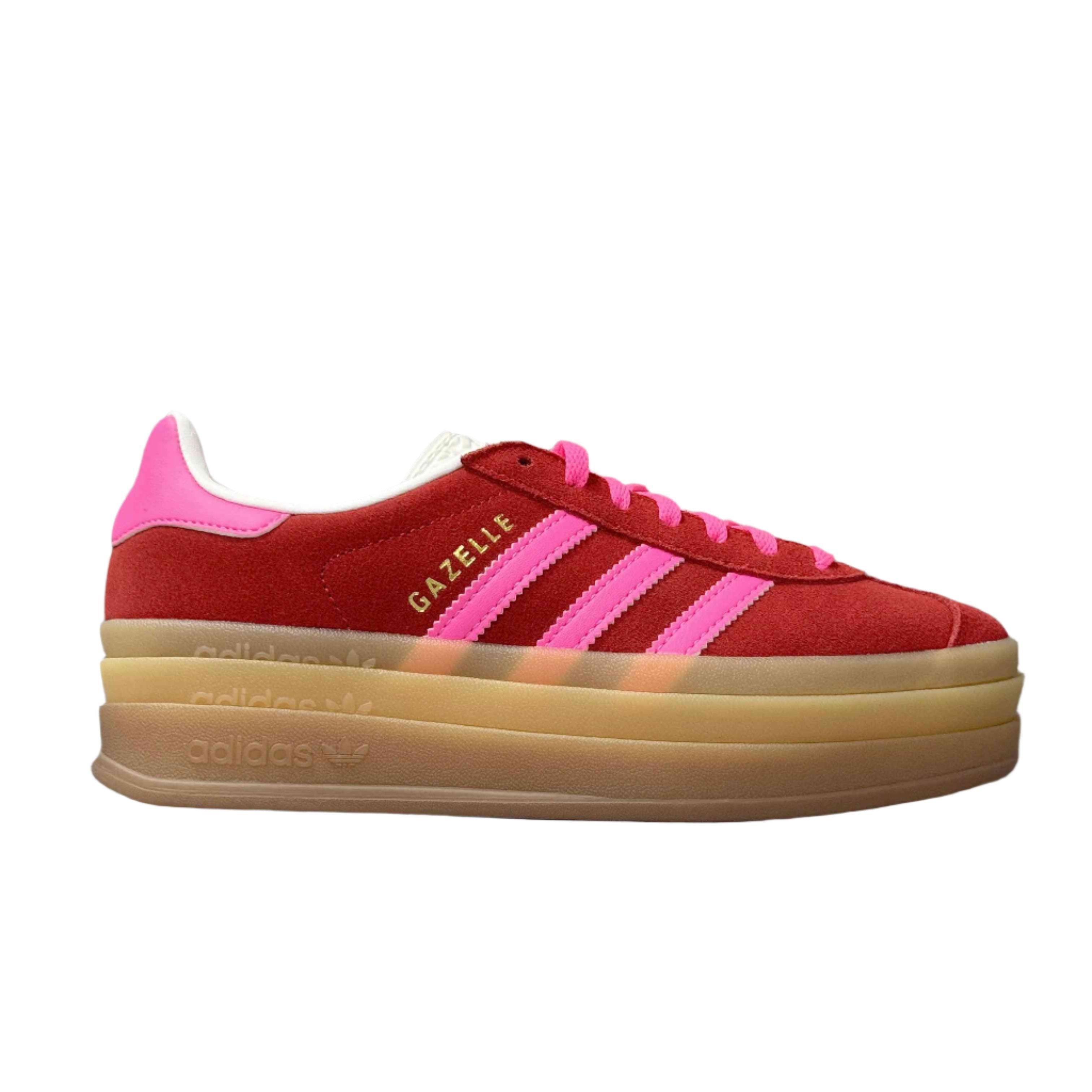 Adidas Originals Gazelle Bold 'Collegiate Red Lucid Pink' - Banlieue91