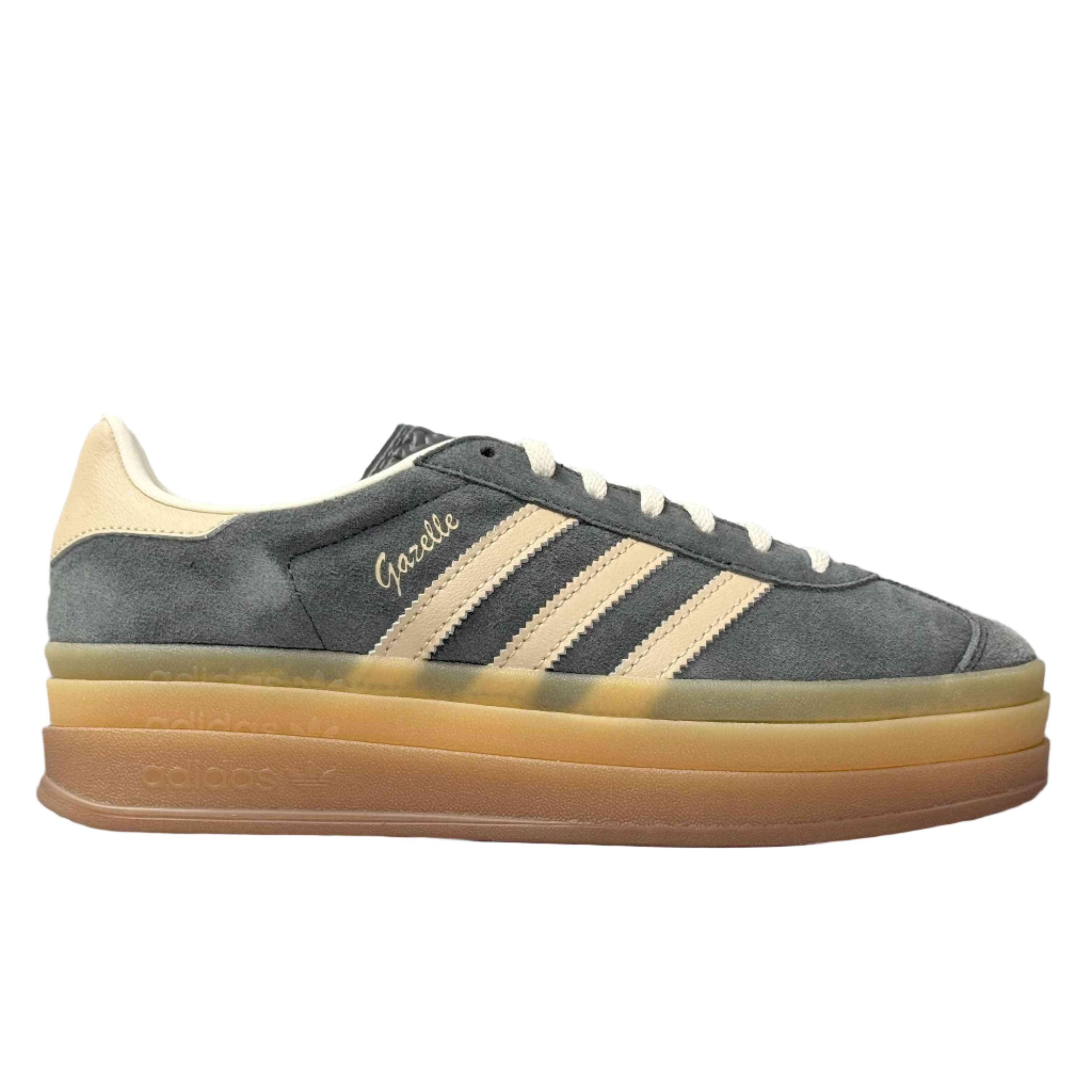 Adidas Originals Gazelle Bold 'Grey Magic Beige Gum' - Banlieue91