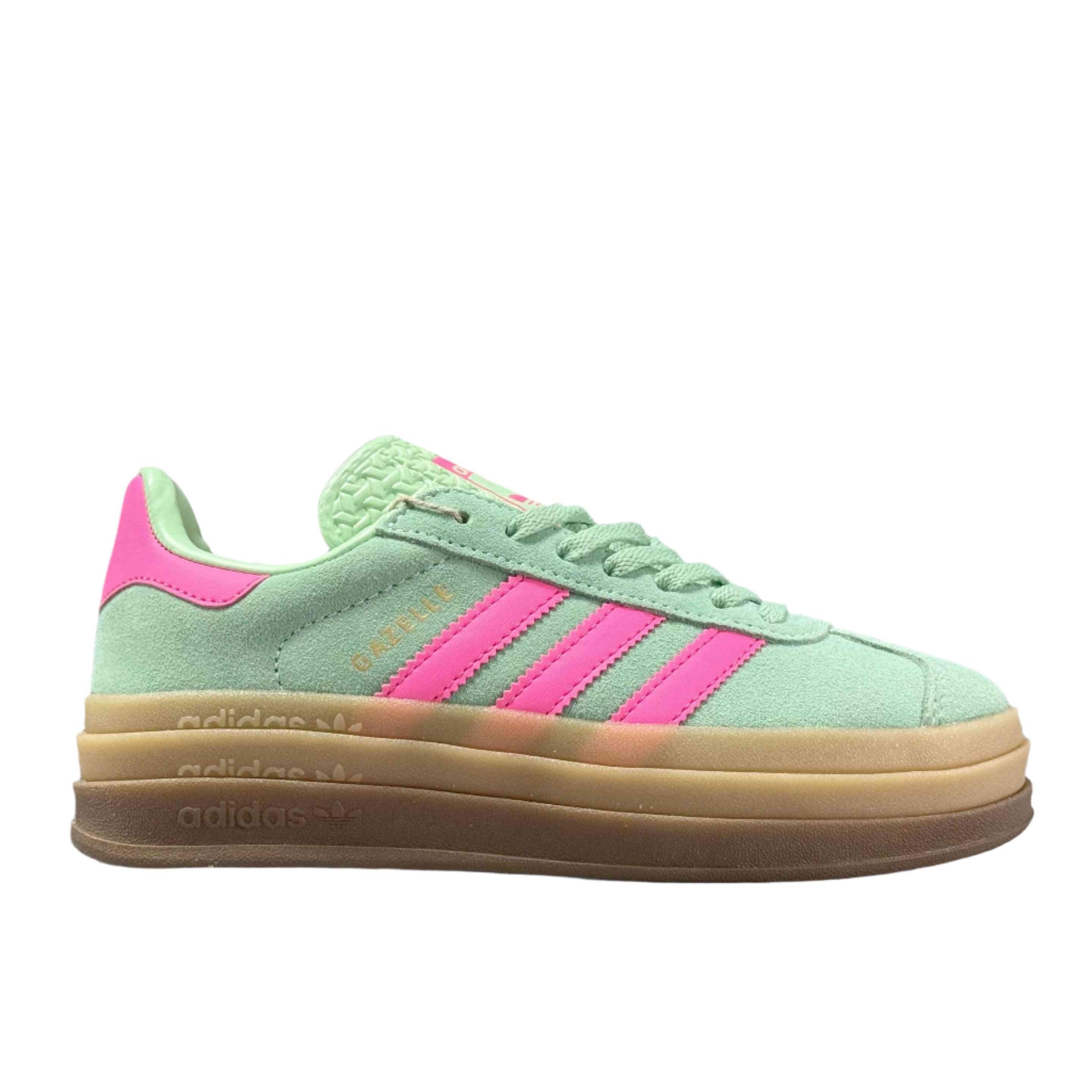 Adidas Originals Gazelle Bold 'Pulse Mint Screaming Pink' - Banlieue91