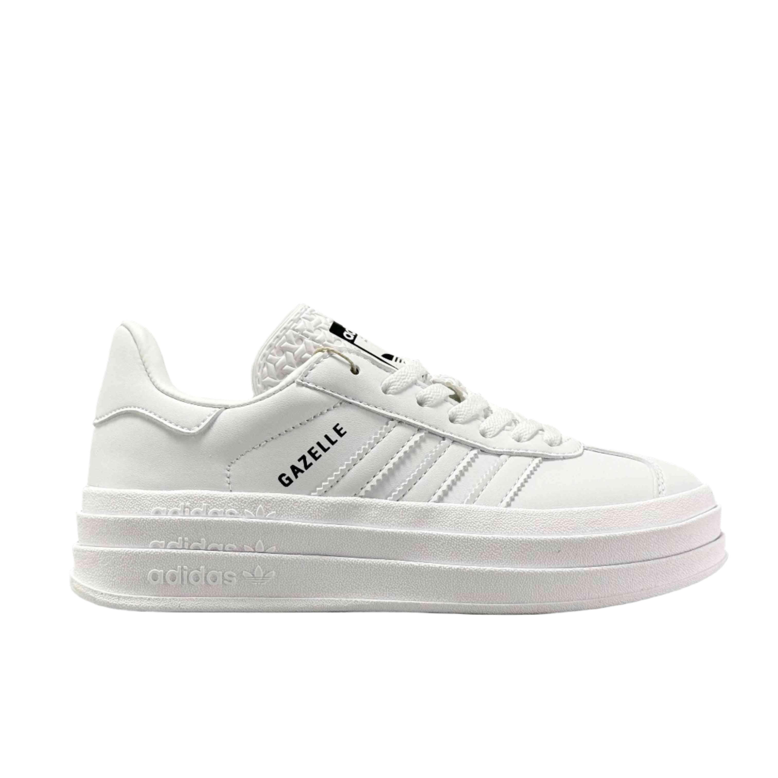 Adidas Originals Gazelle Bold 'Triple White' - Banlieue91