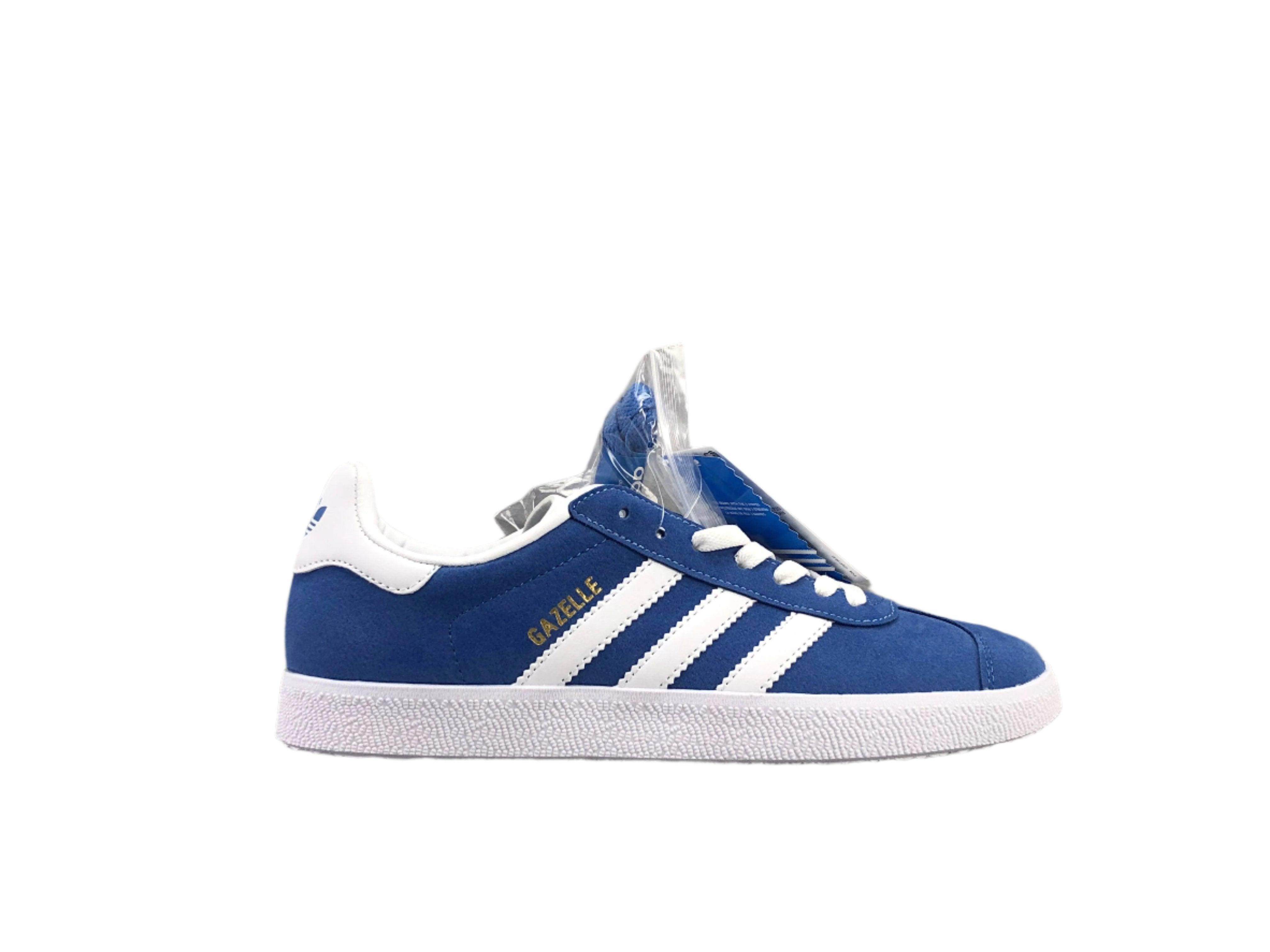 Adidas Originals Gazelle Indoor 'Blue Cloud White Gold Metallic' - Banlieue91