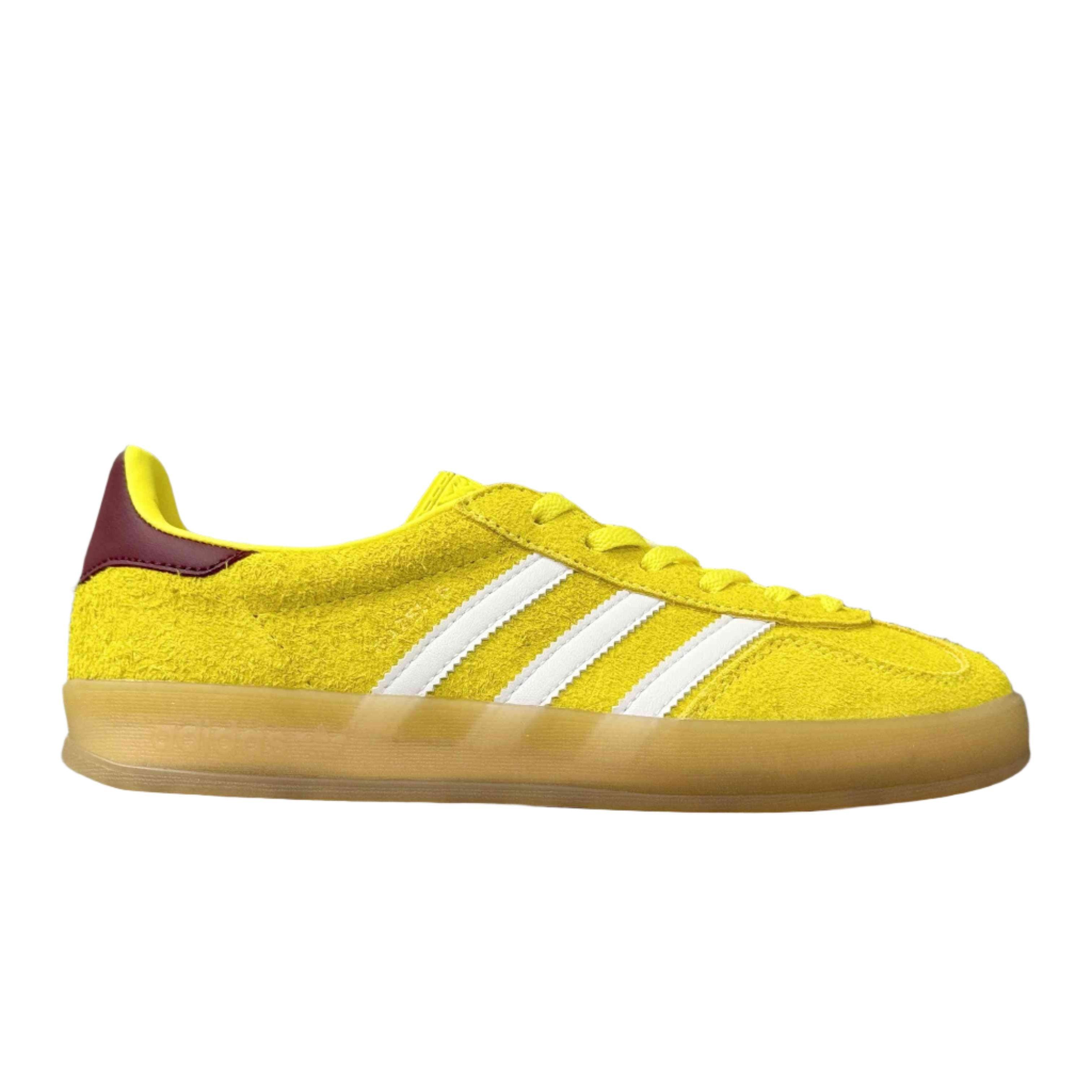 Adidas Originals Gazelle Indoor 'Bright Yellow Burgundy' - Banlieue91