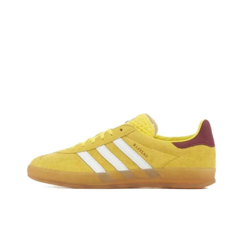 Adidas Originals Gazelle Indoor 'Bright Yellow Burgundy' - Banlieue91