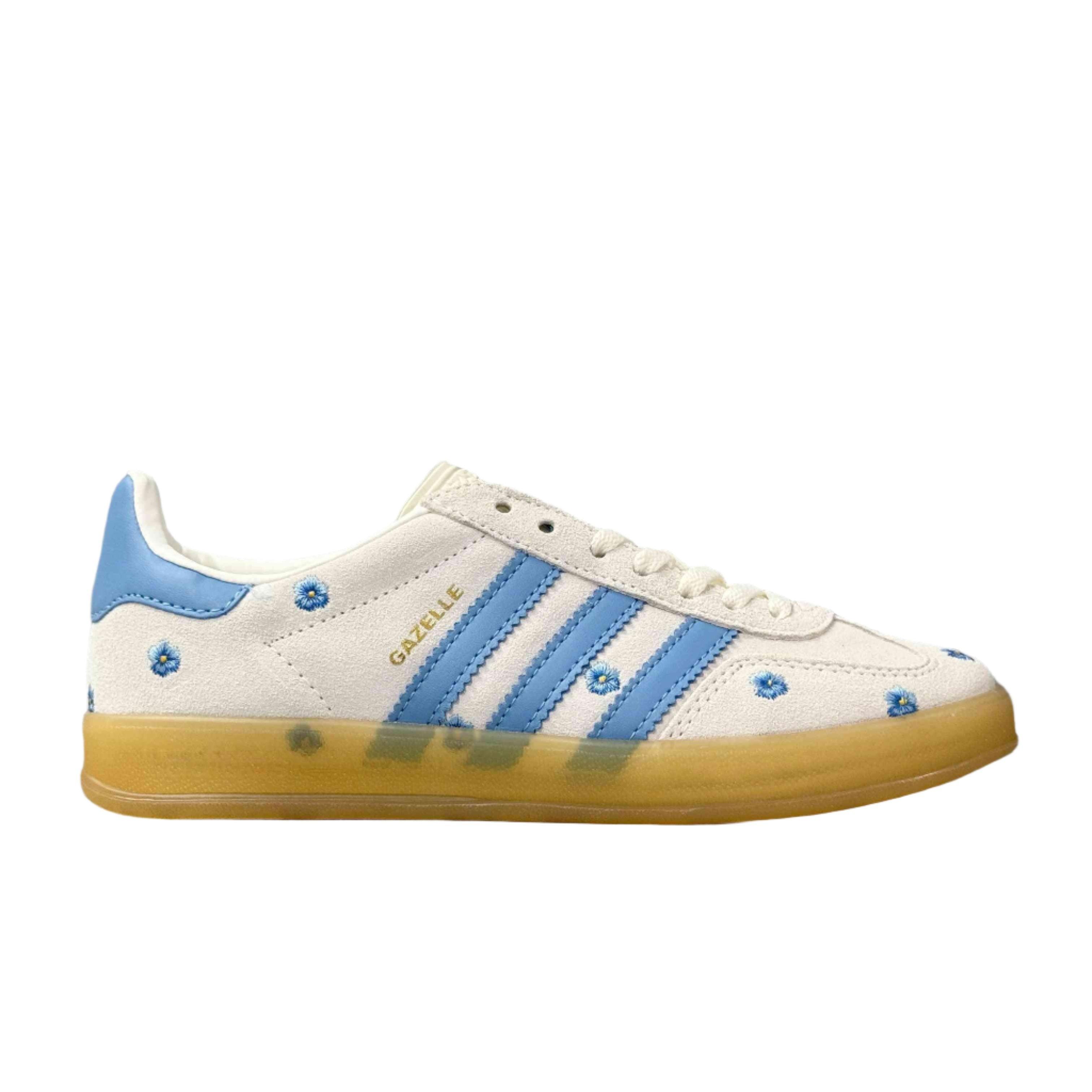 Adidas Originals Gazelle Indoor 'Light Blue Floral' - Banlieue91