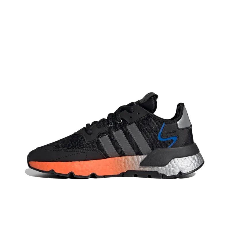 Adidas Originals Nite Jogger Black Orange Silver - Banlieue91