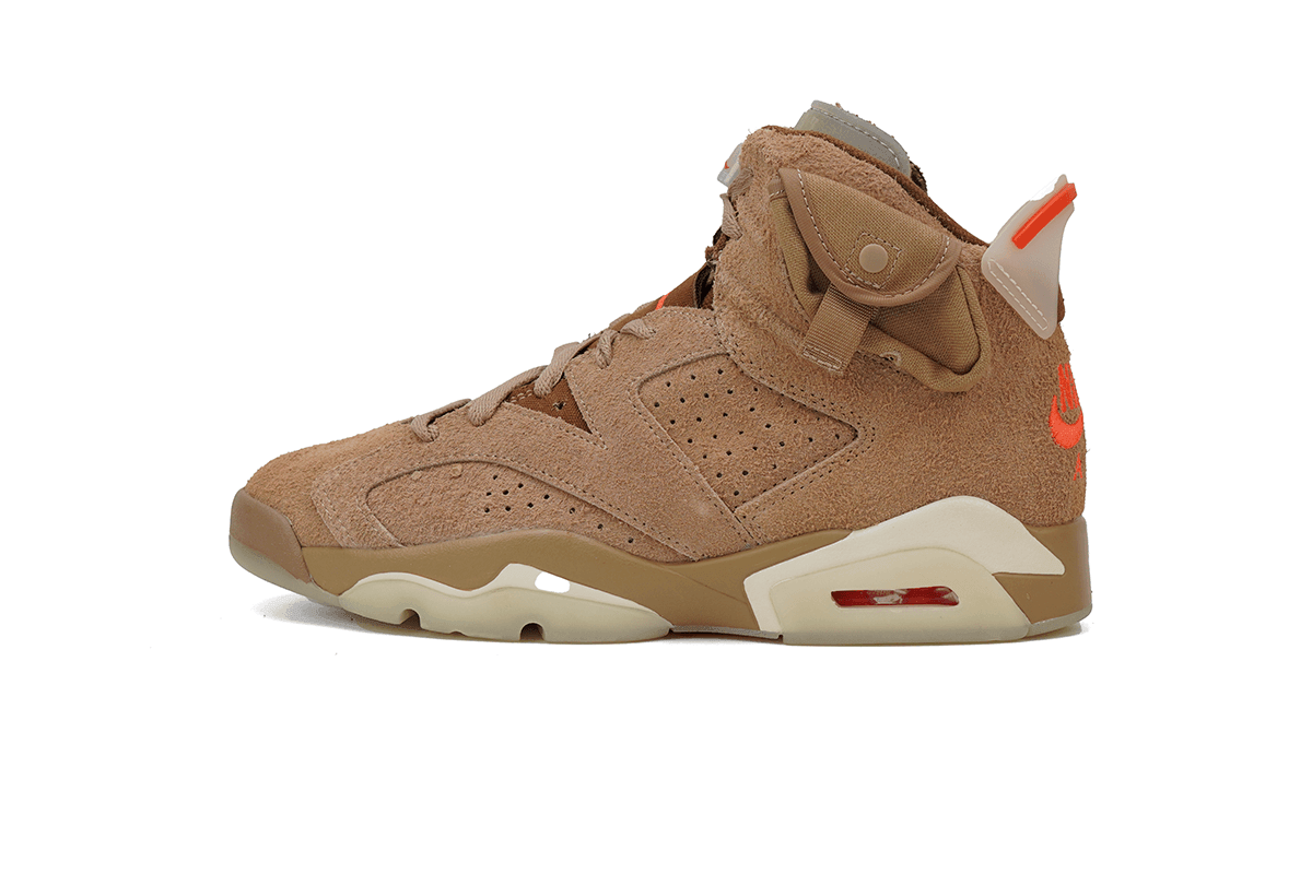 Air Jordan 6 Retro Travis Scott British Khaki - Banlieue91