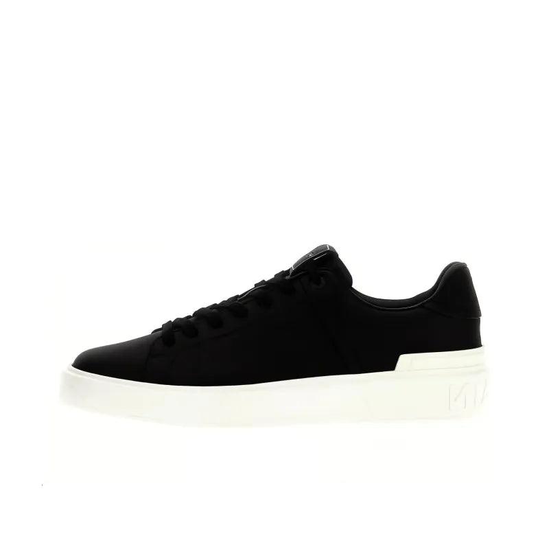 BALMAIN B Court Low-Top Sneakers 'Black' - Banlieue91