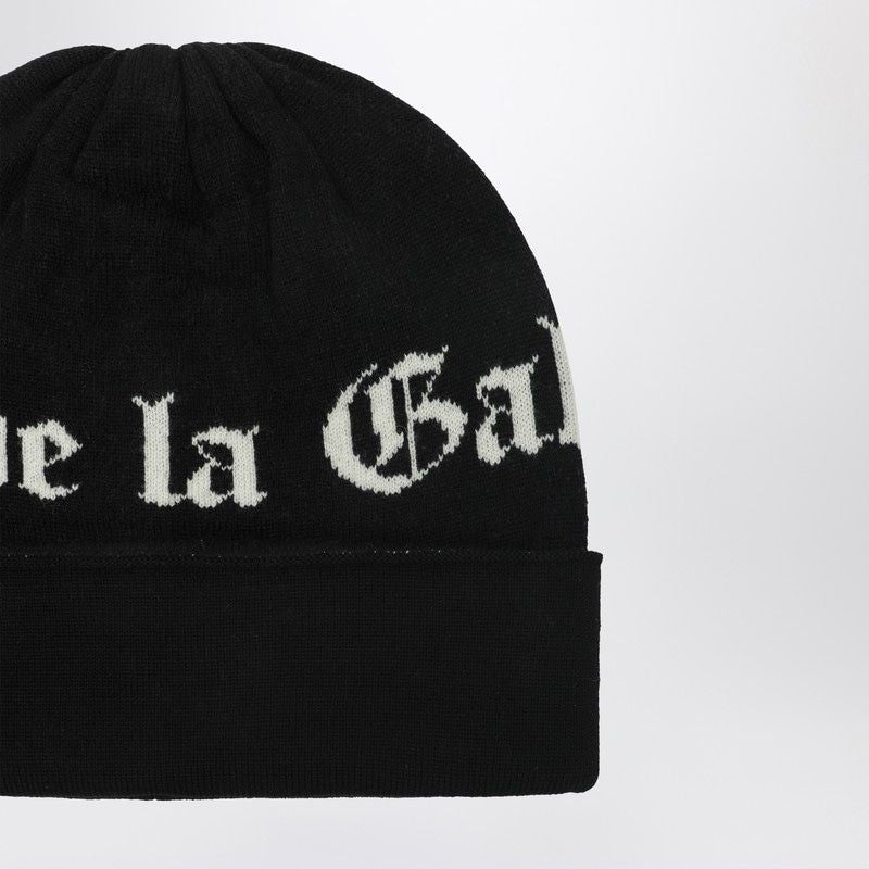 GALLERY DEPT. Wool Beanie with Logo Intarsia - Banlieue91 -