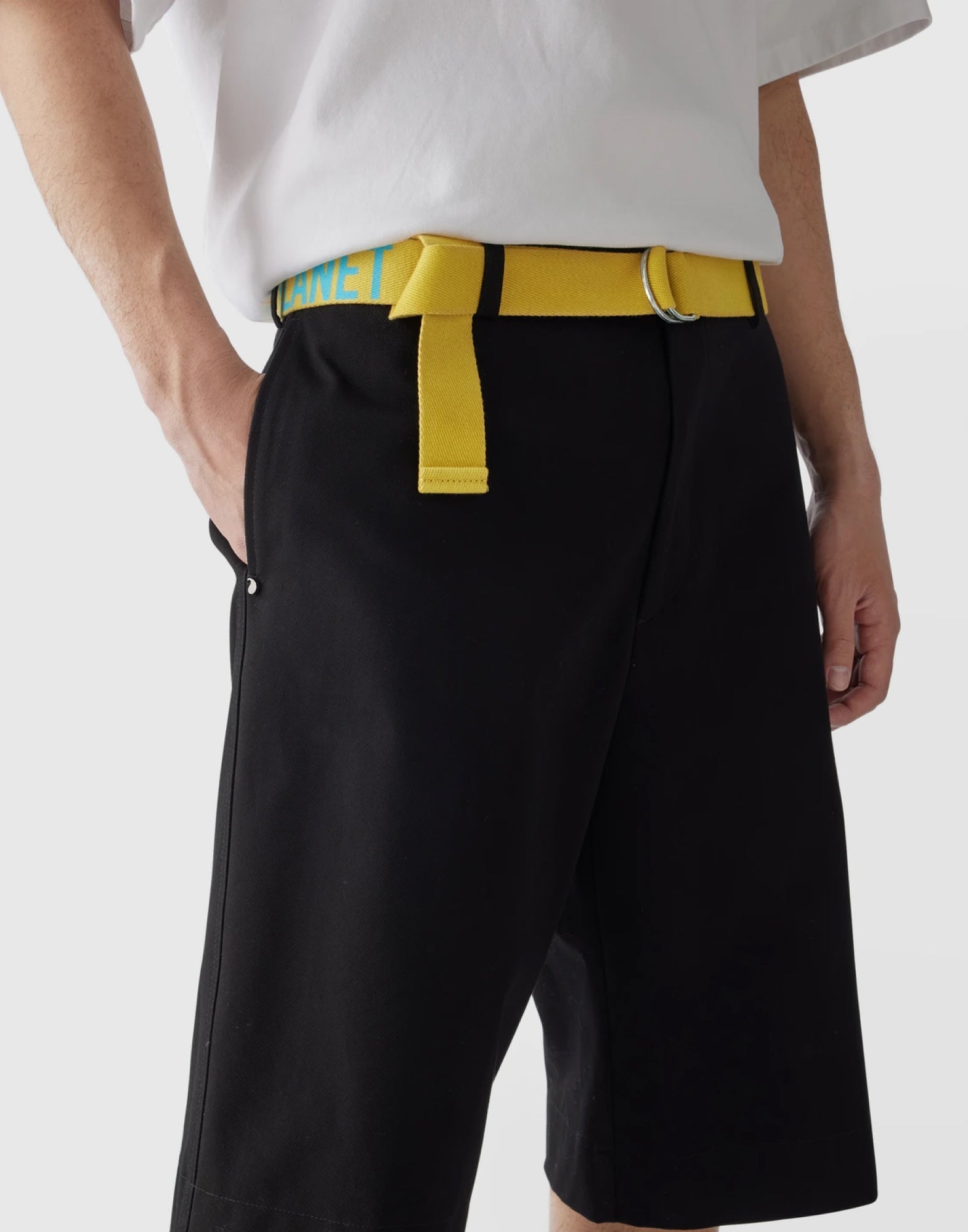 DSQUARED2 One Life One Planet Logo Tape Belt - 4 cm Width - Banlieue91 -