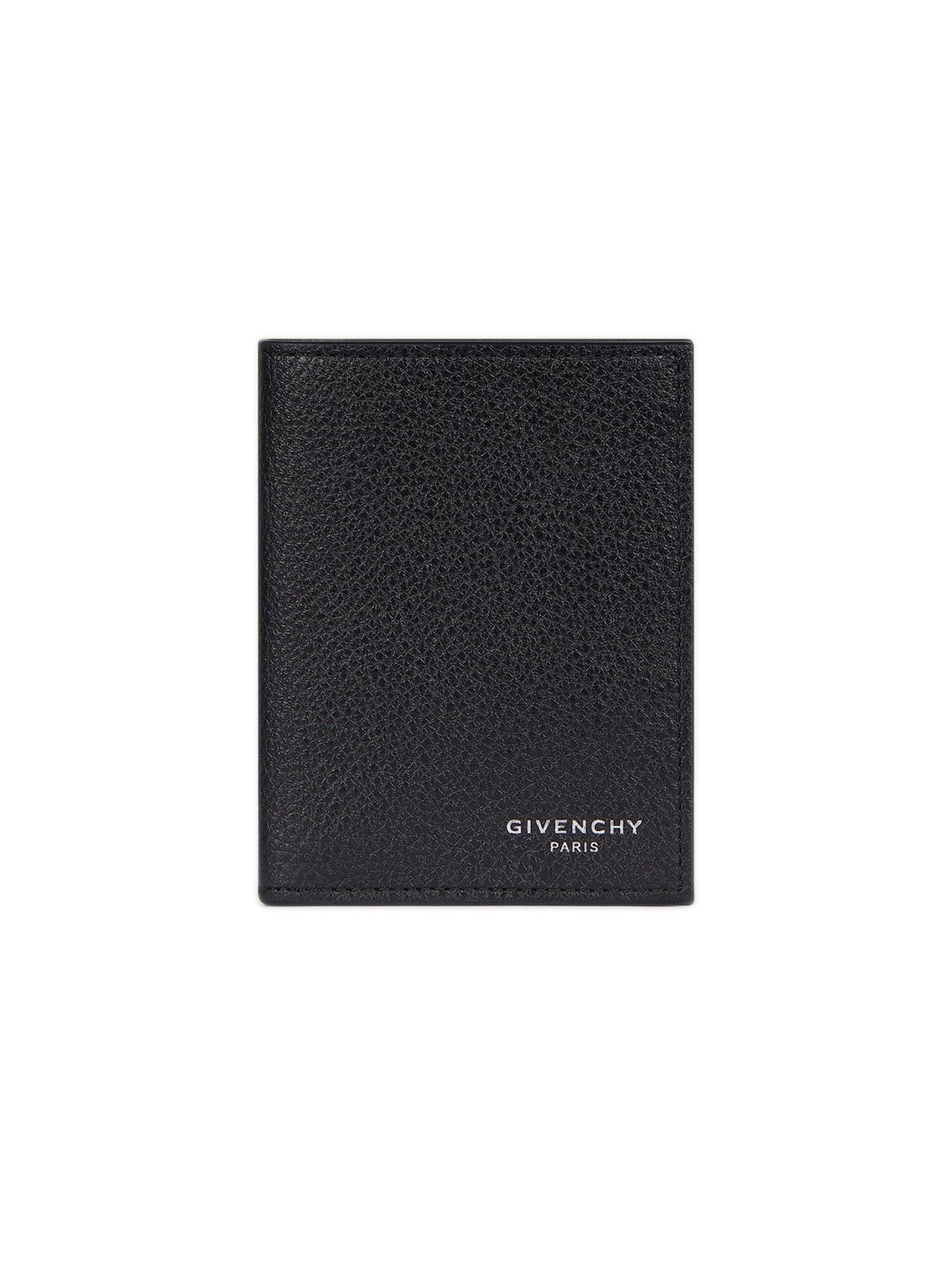 GIVENCHY Luxury Grained Leather Card Holder - Mini - Banlieue91 -