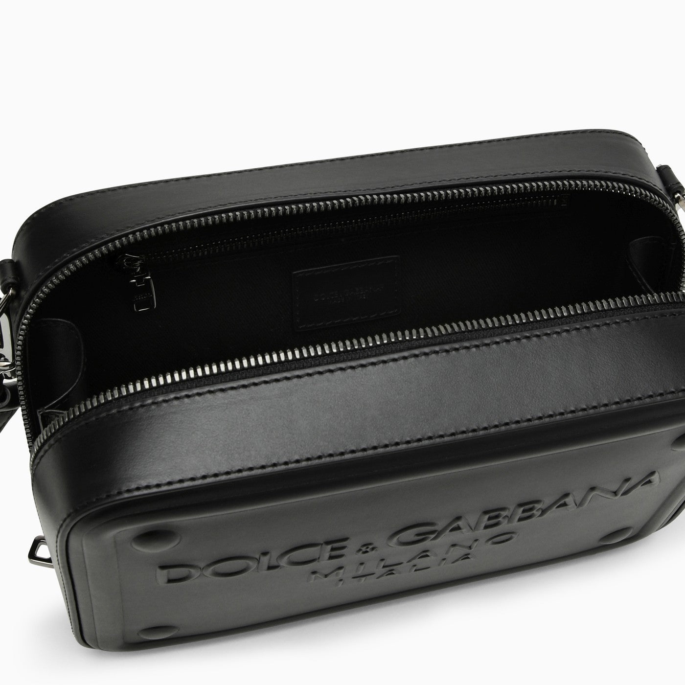 Dolce&Gabbana Black Calfskin Shoulder Bag - Banlieue91 -