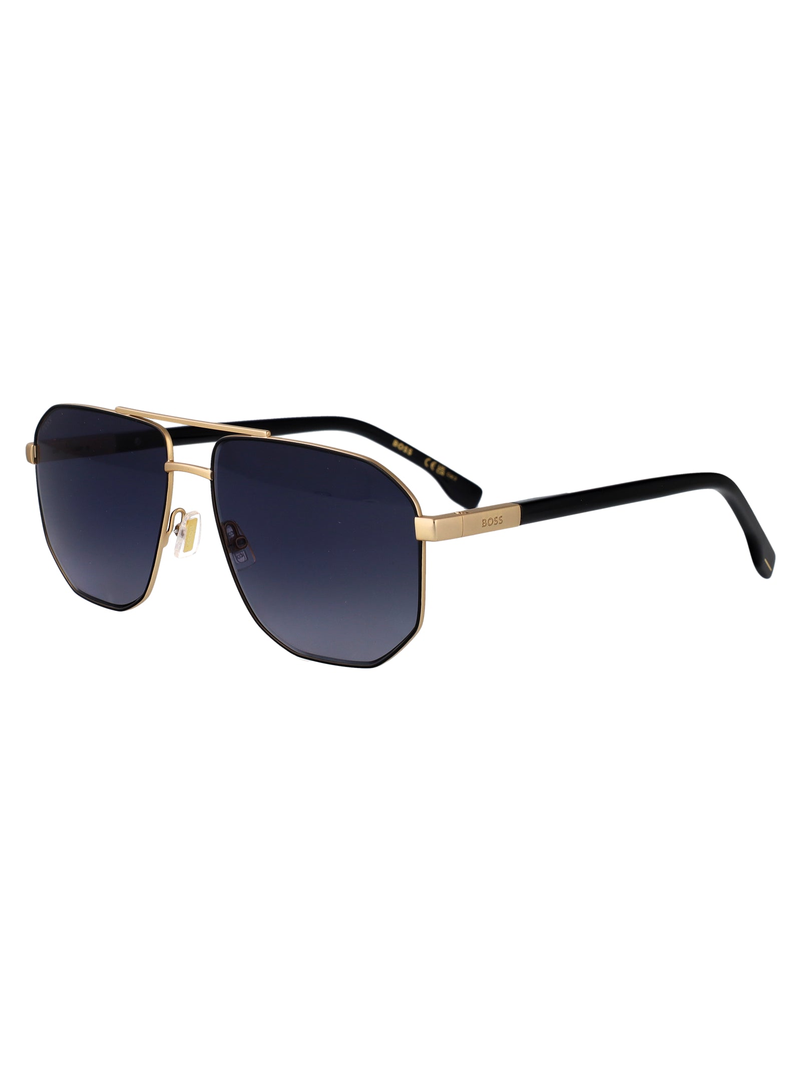 HUGO BOSS Men's Matte Steel Sunglasses - Banlieue91 -