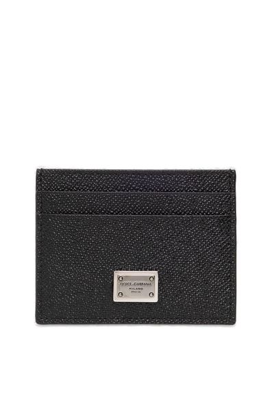 DOLCE & GABBANA Mini Leather Card Holder - Banlieue91 -