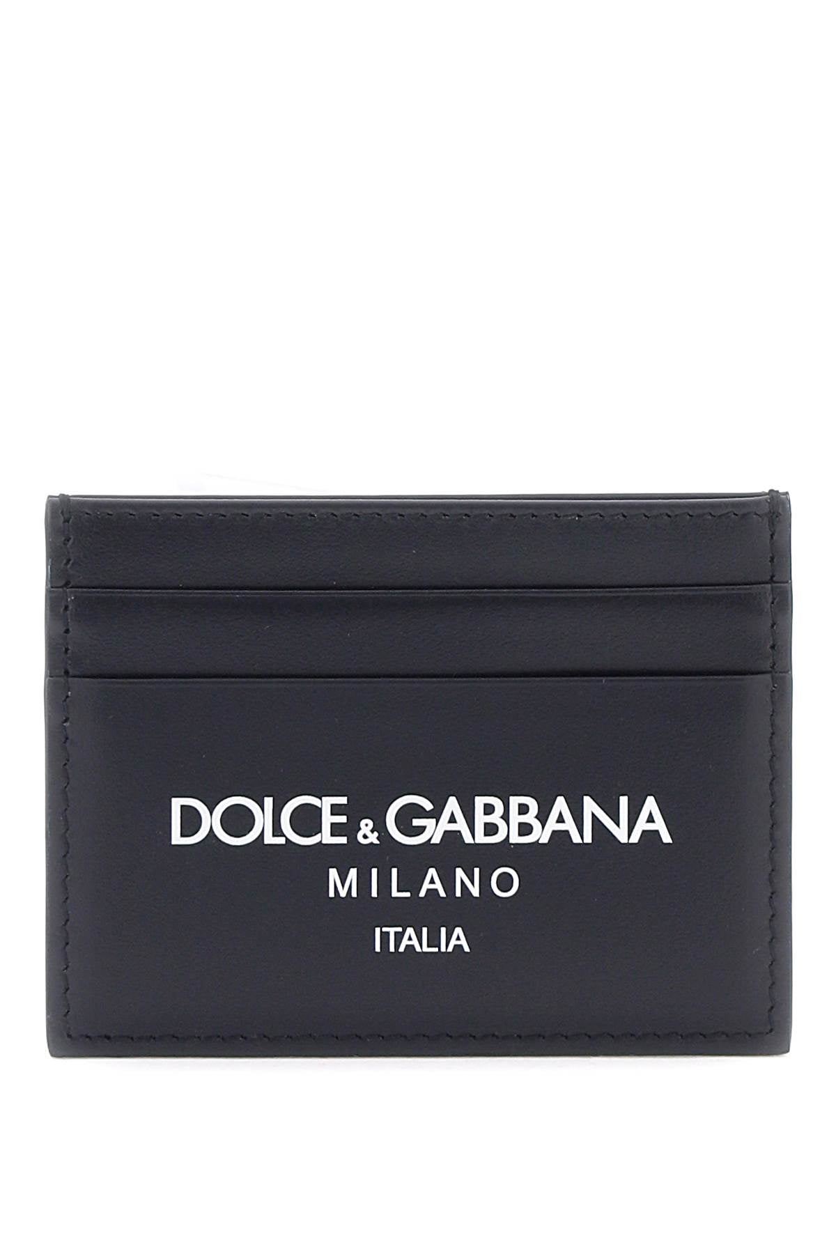 DOLCE & GABBANA Mini Leather Card Holder - Banlieue91 -