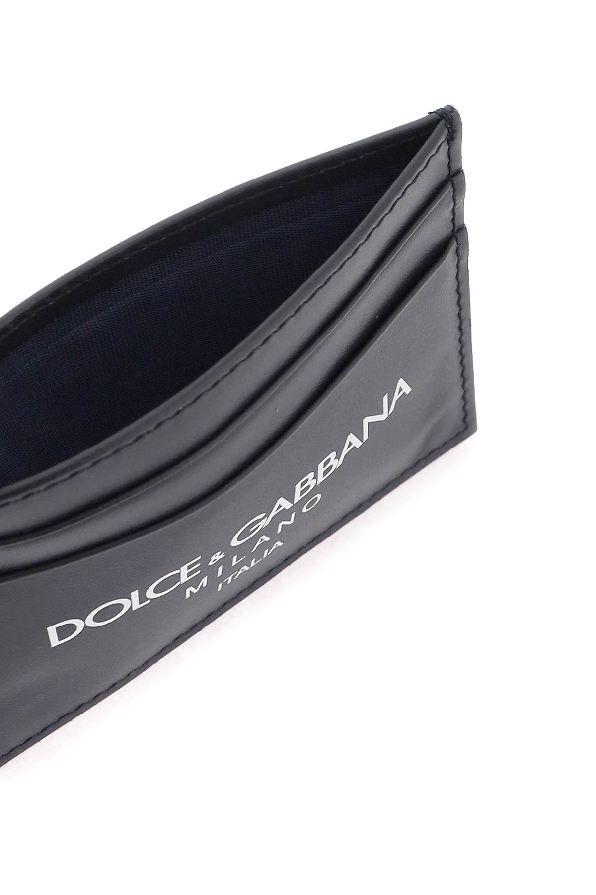 DOLCE & GABBANA Mini Leather Card Holder - Banlieue91 -