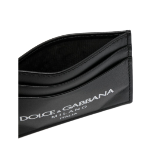 DOLCE & GABBANA Mini Leather Card Holder - Banlieue91 -