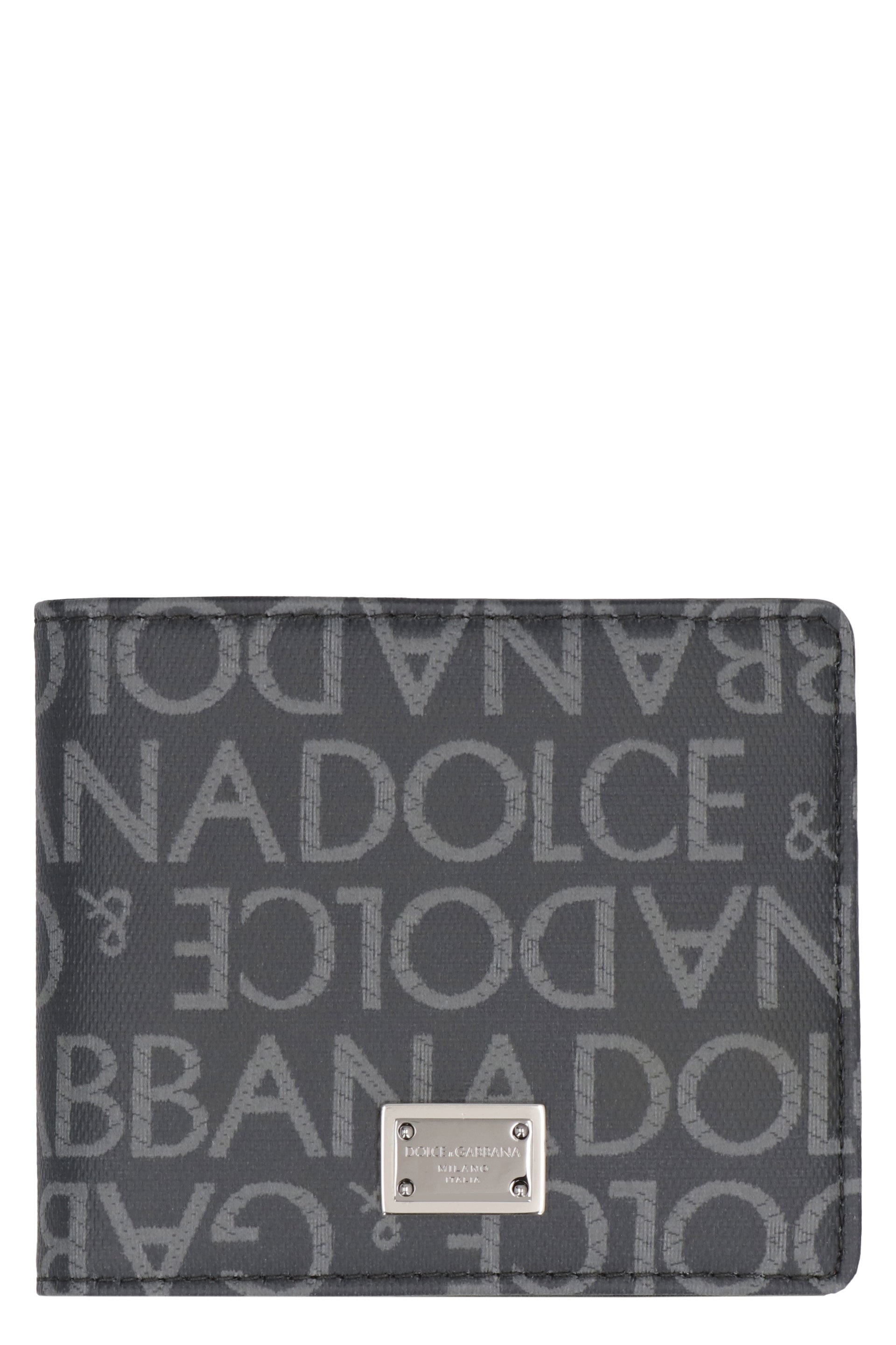 DOLCE & GABBANA Mini All-Over Logo Wallet - Banlieue91 -