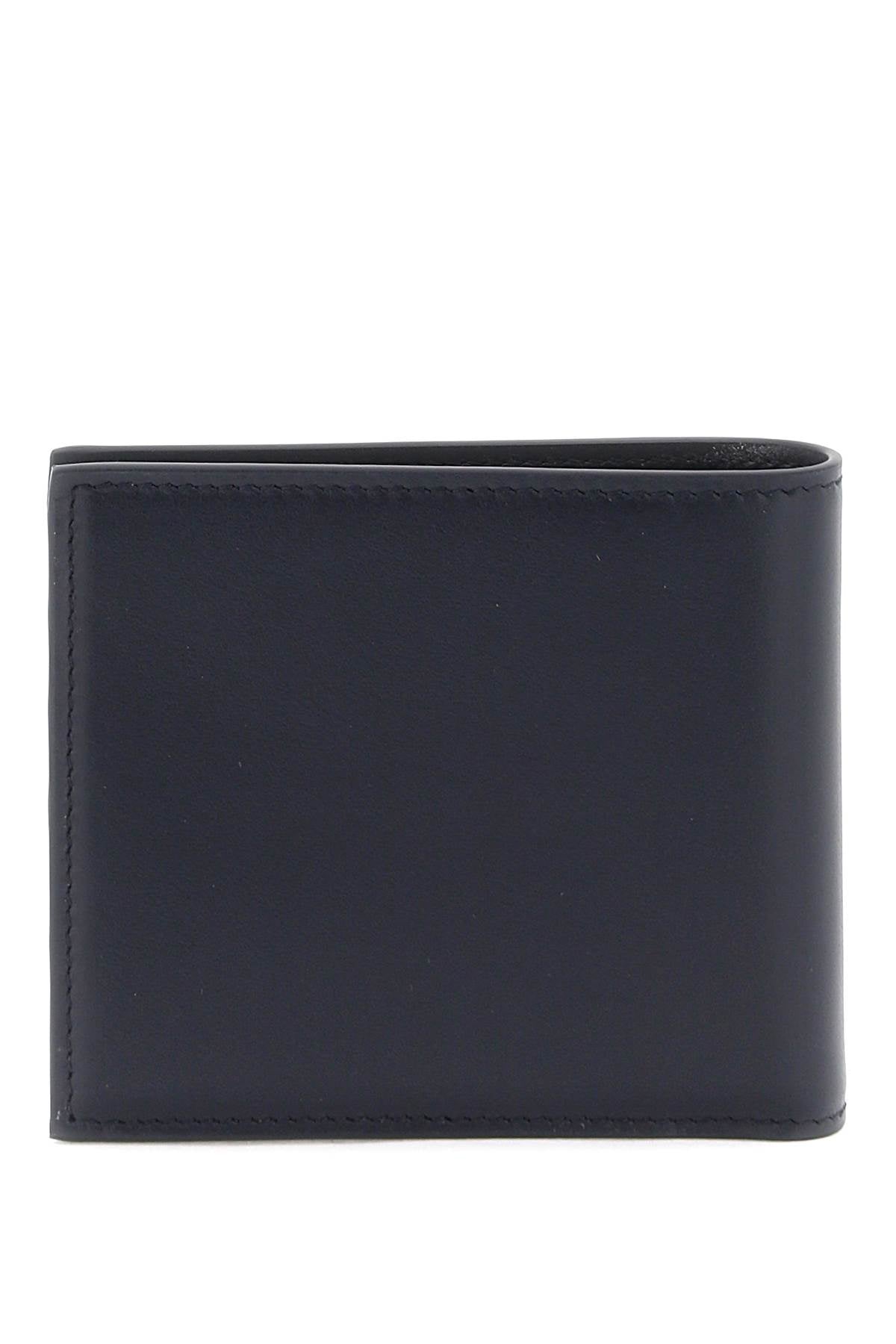 DOLCE & GABBANA Leather Mini Flap-Over Wallet - Banlieue91 -