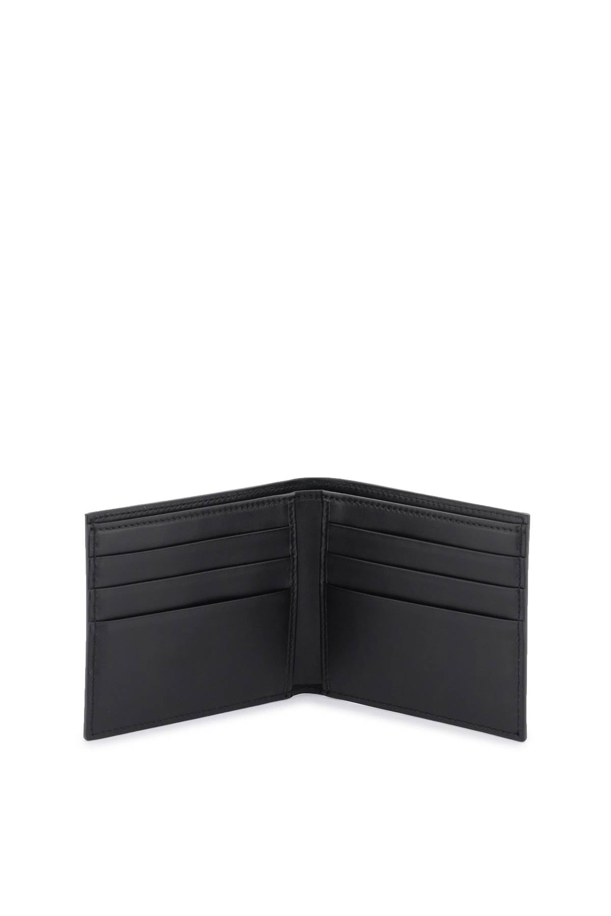DOLCE & GABBANA Mini Leather Flap-Over Wallet - Banlieue91 -