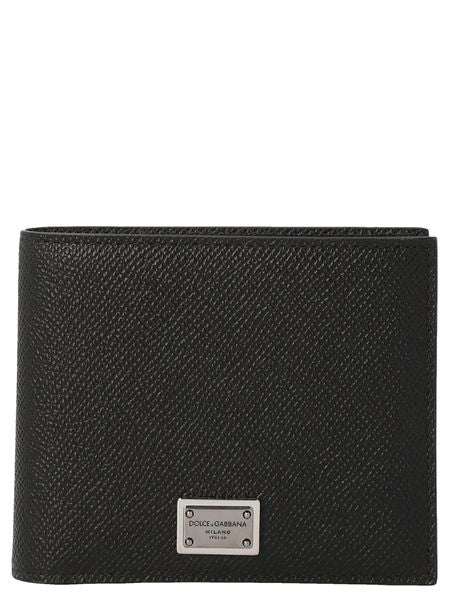 DOLCE & GABBANA Mini Leather Flap-Over Wallet - Banlieue91 -