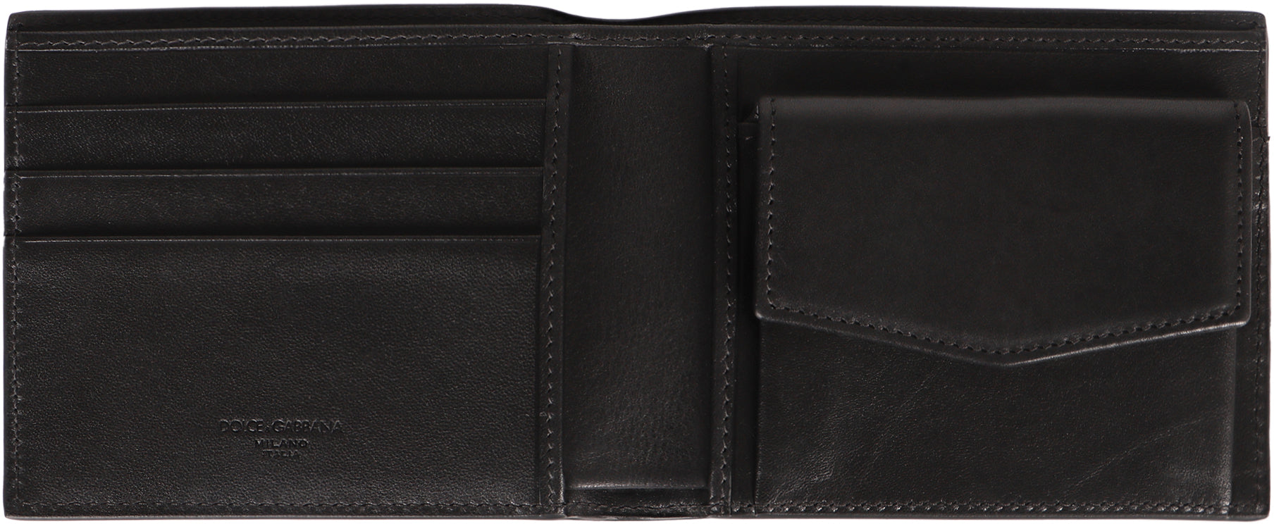 DOLCE & GABBANA Mini Leather Wallet - Elegant Minimalist Design - Banlieue91 -