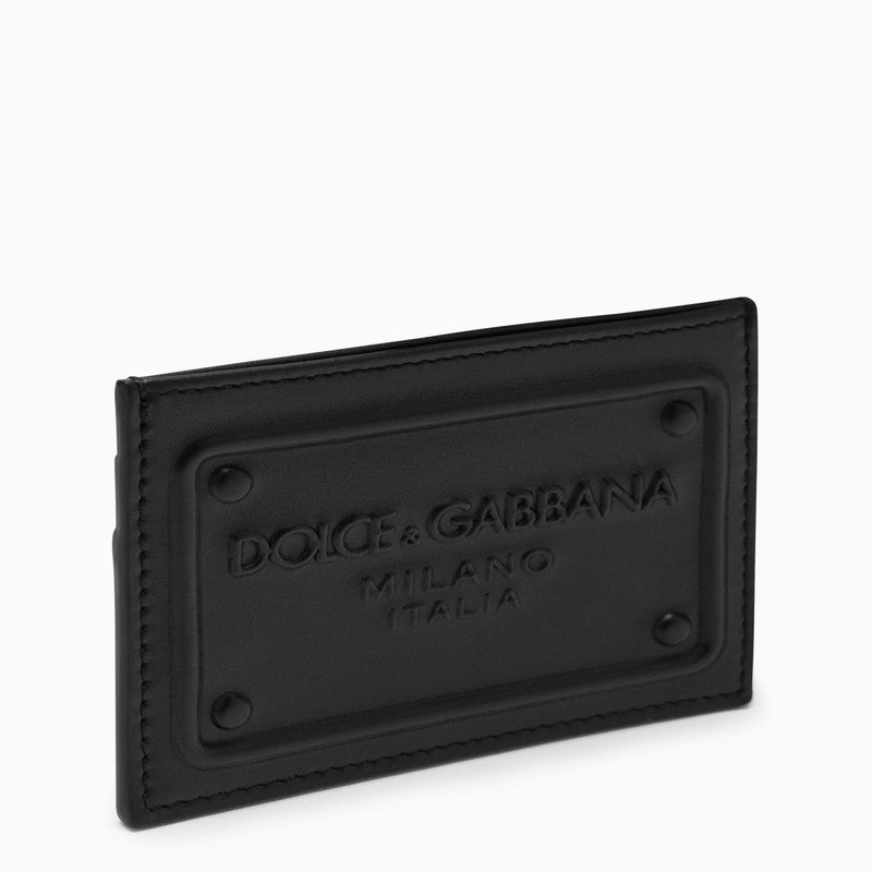 DOLCE & GABBANA Logo Detail Mini Leather Card Holder - Banlieue91 -