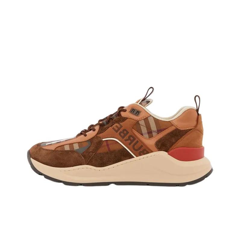 Burberry Sean Sneaker 'Check Dark Birch Brown' - Banlieue91