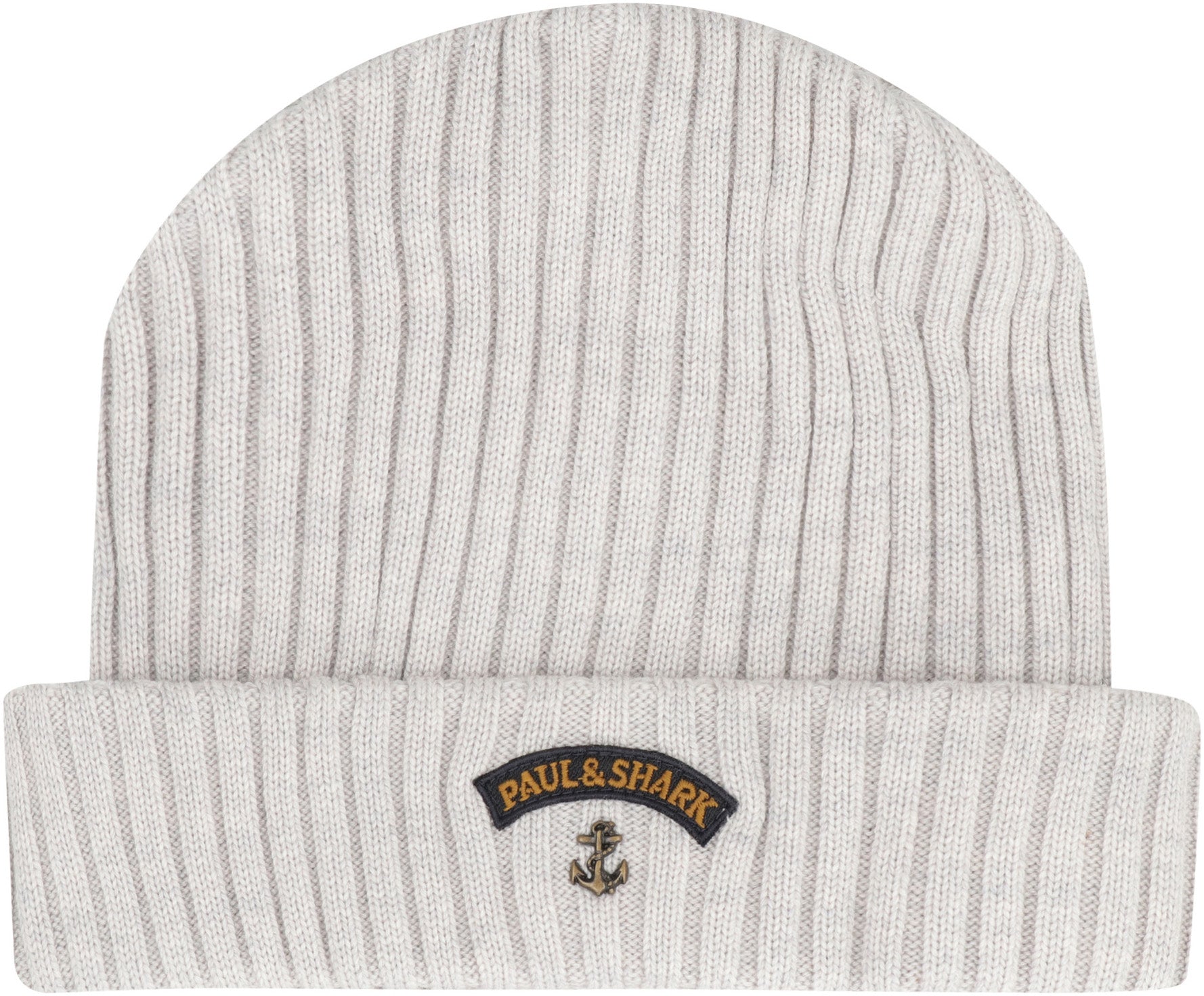 PAUL & SHARK Ribbed Wool Beanie with Front Logo Detail - Banlieue91 -