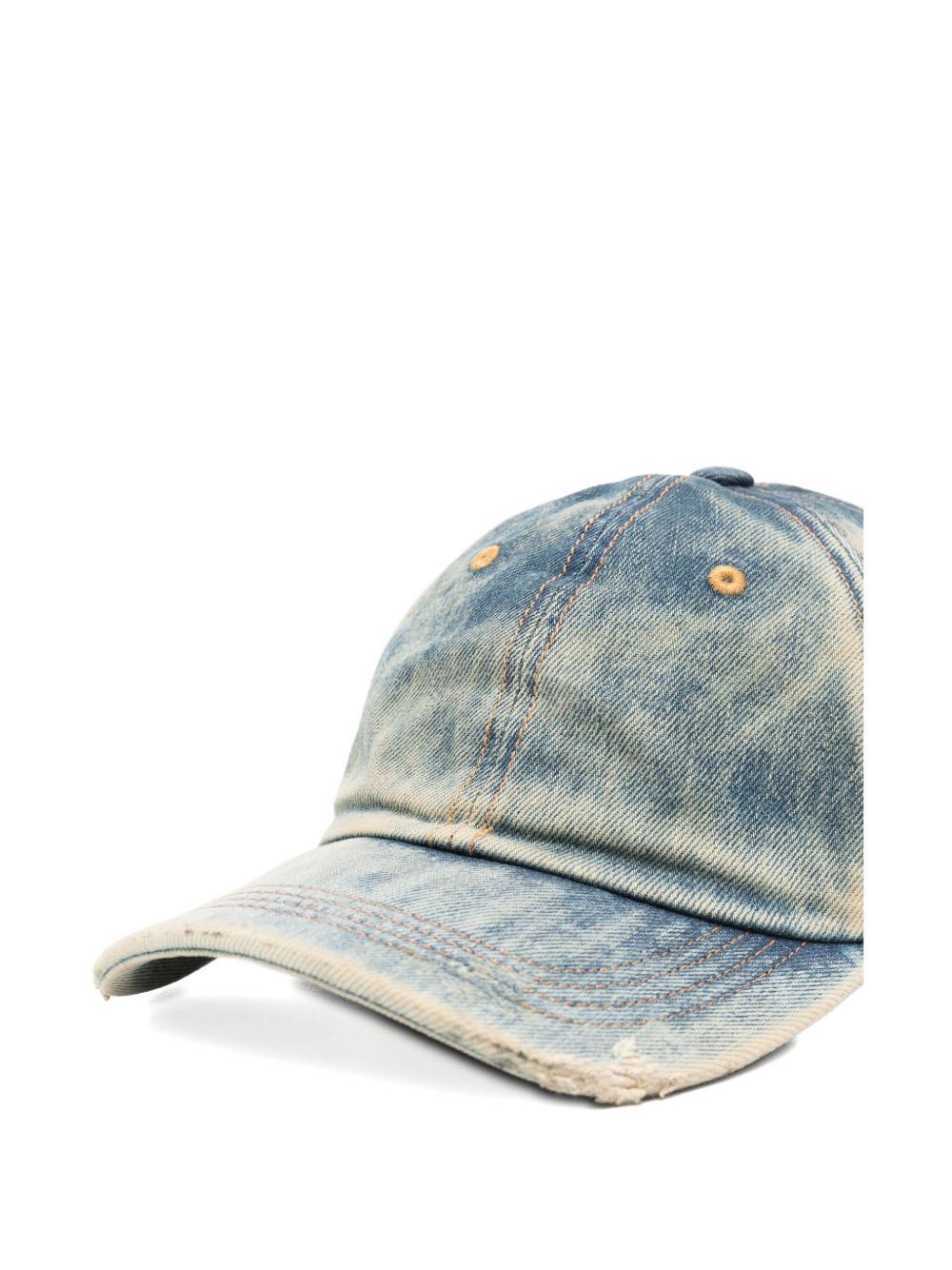 ACNE STUDIOS Distressed Cotton Baseball Cap - Banlieue91 -