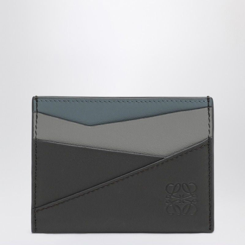 LOEWE Mini Geometric Leather Cardholder - Banlieue91 -
