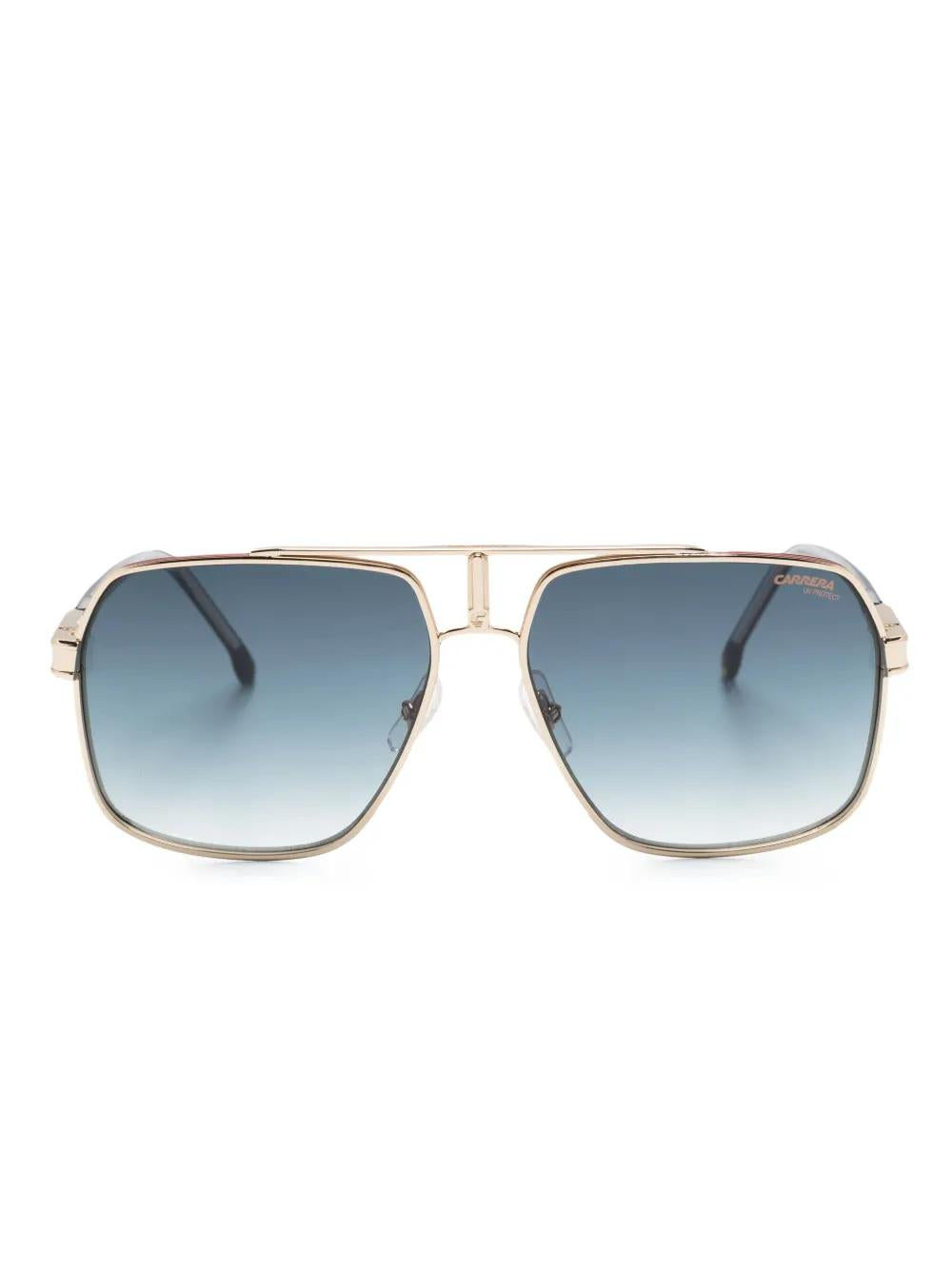 CARRERA Sleek Striped Metal Sunglasses for Men - Banlieue91 -