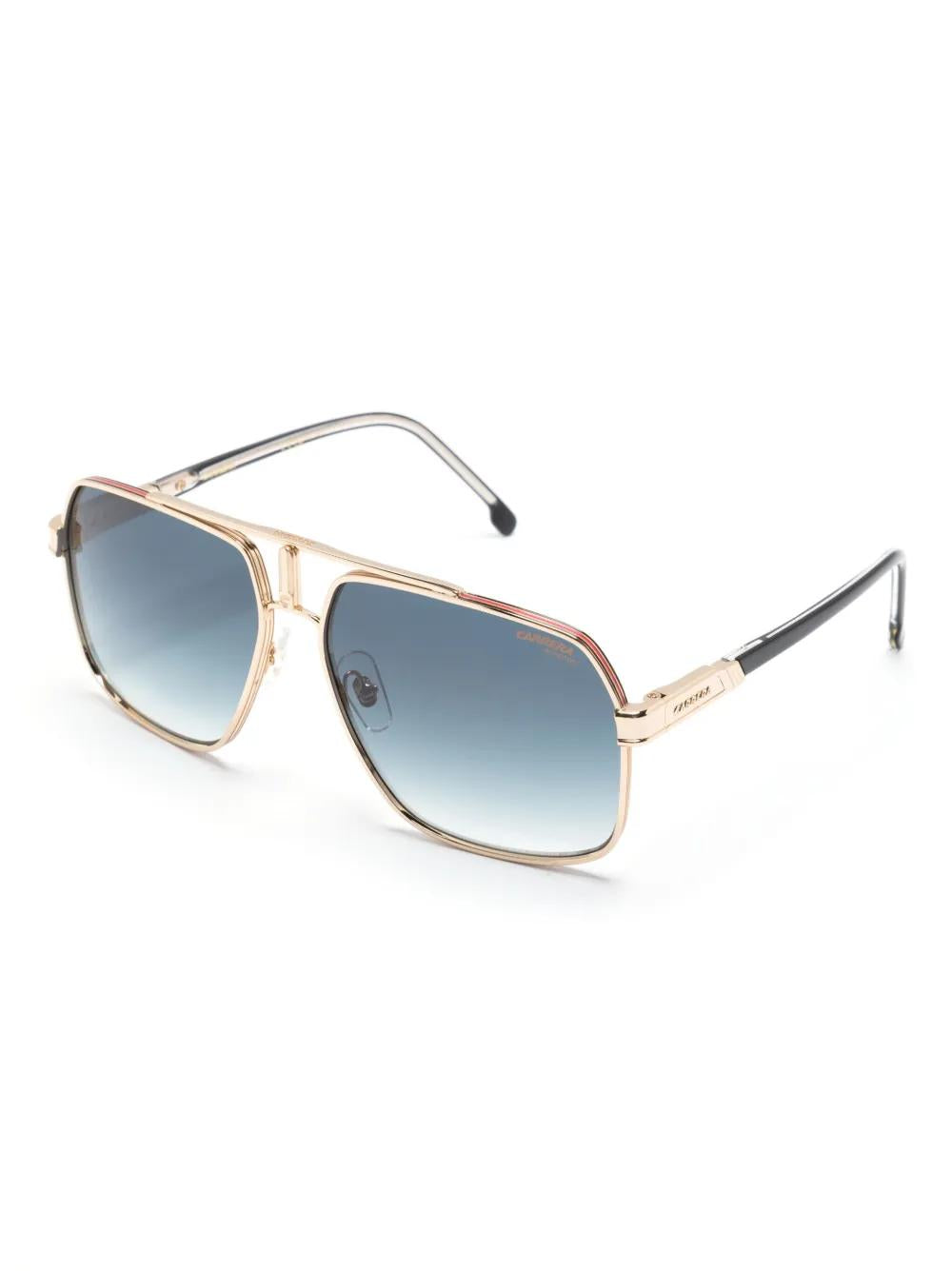 CARRERA Sleek Striped Metal Sunglasses for Men - Banlieue91 -