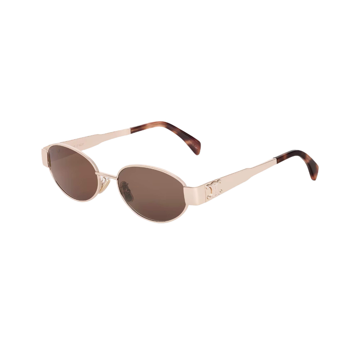 CELINE Metal Triomphe Mini Sunglasses - Banlieue91 -