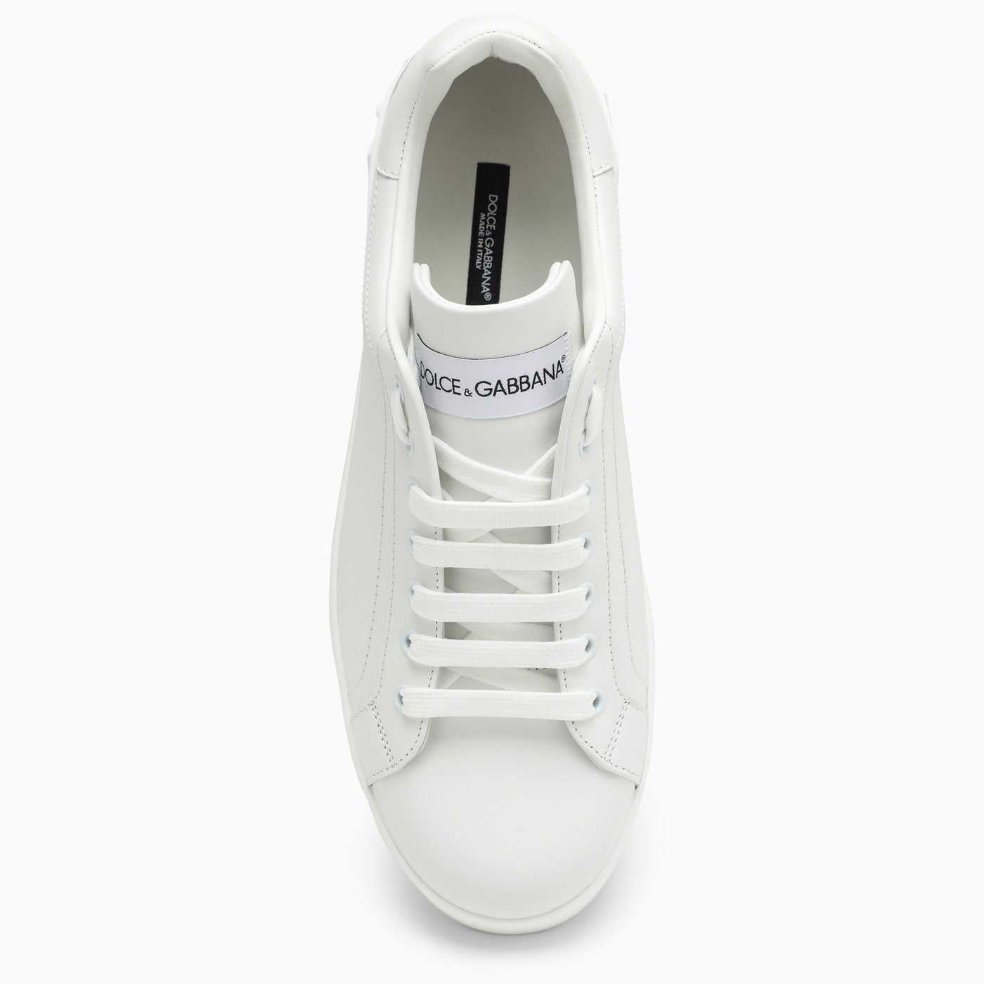 Dolce&Gabbana Portofino White Low Trainer - Banlieue91 -