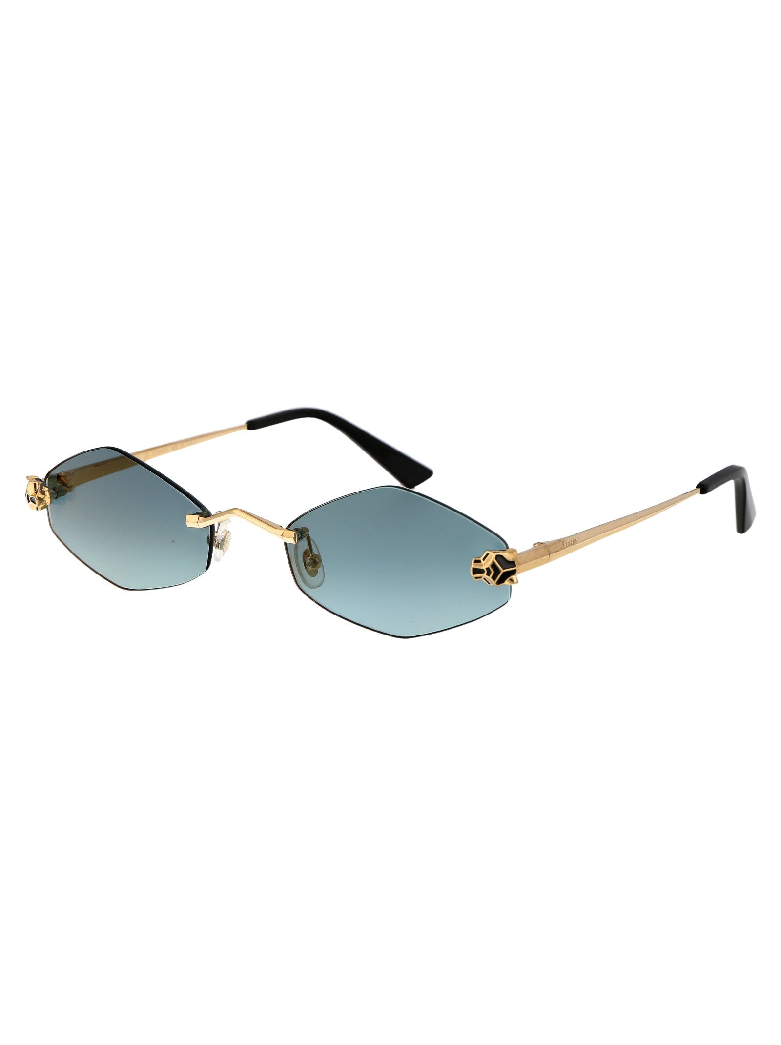 CARTIER Elegant Women's Metal Mini Sunglasses - Banlieue91 -