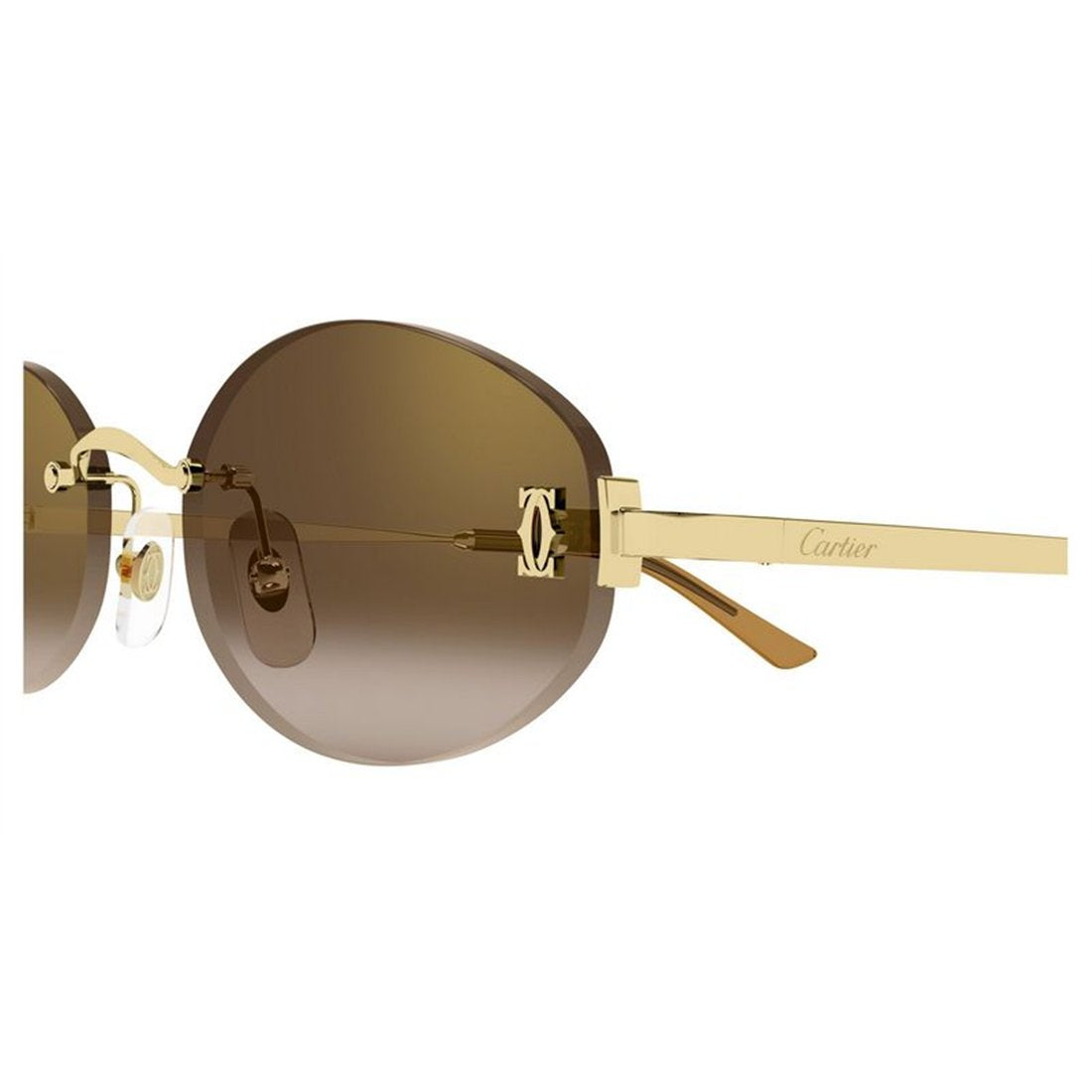 CARTIER Elegant Women's Metal Sunglasses - Banlieue91 -