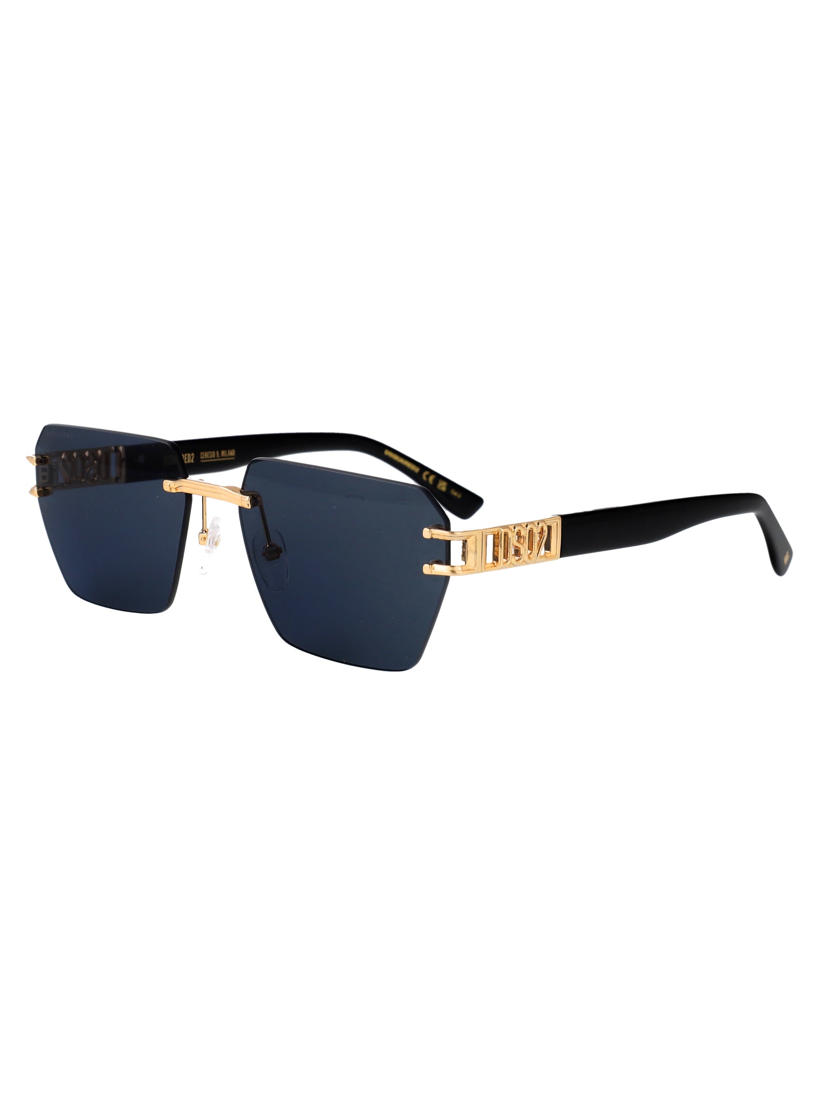 DSQUARED2 Metal Sunglasses for Men - FW25 Collection - Banlieue91 -