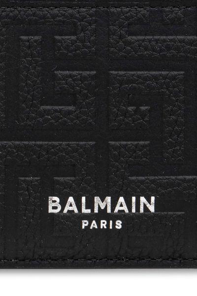 BALMAIN Mini Leather Coin Purse for Men - Banlieue91 -