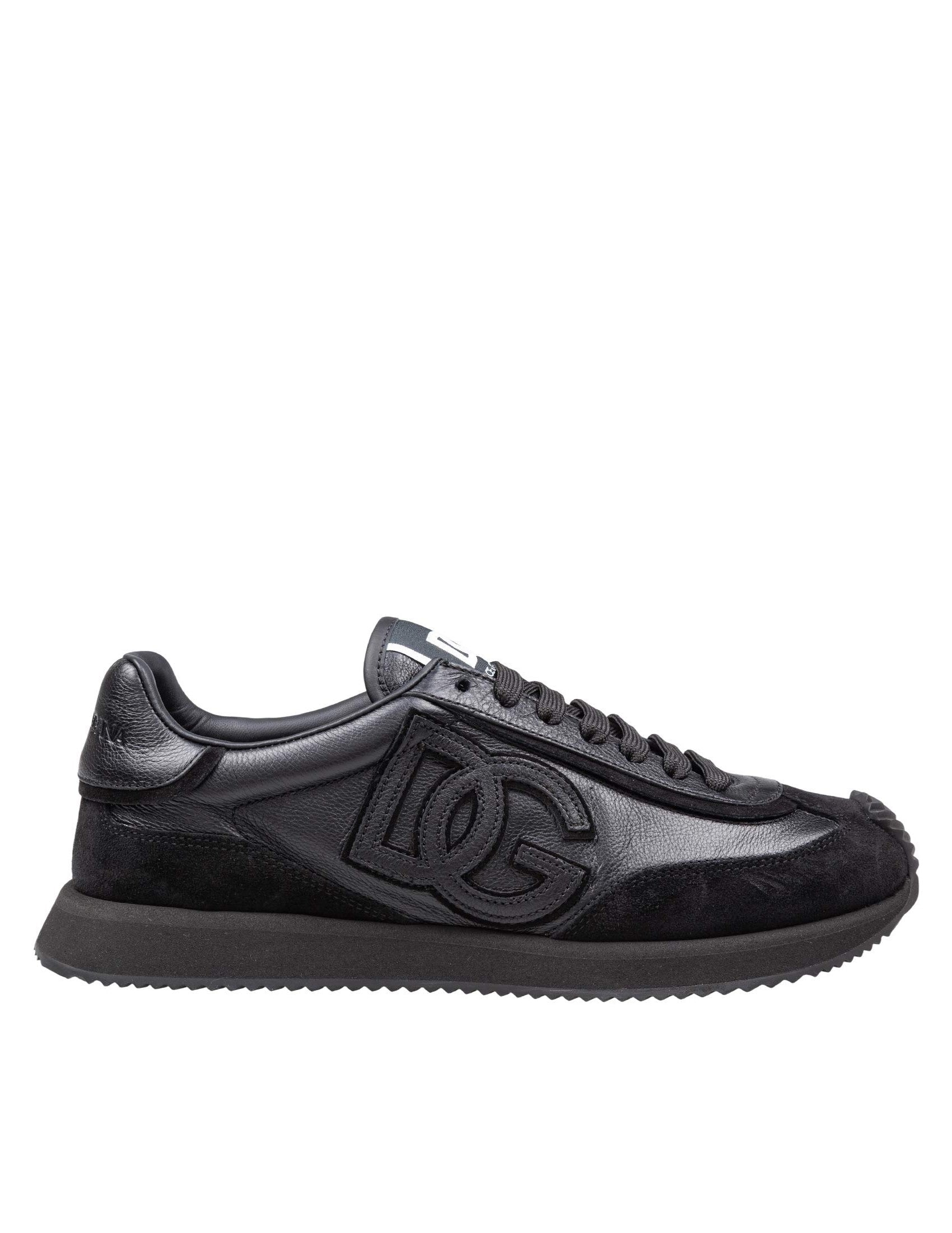 DOLCE & GABBANA Sneaker Cushion in Leather and Suede - Banlieue91 -