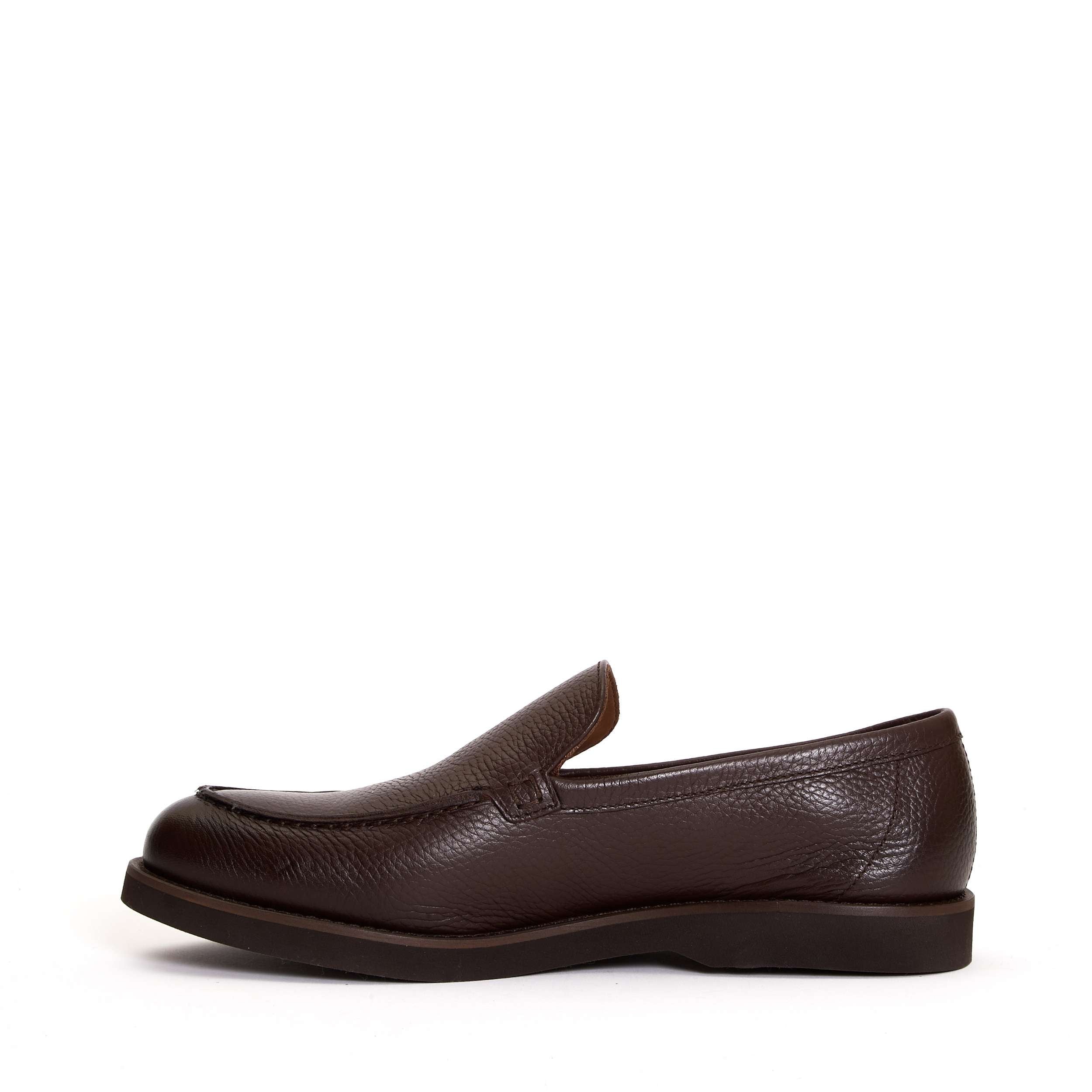 DOUCAL'S Stylish Hammered Leather Moccasin Slippers for Men - Banlieue91 -
