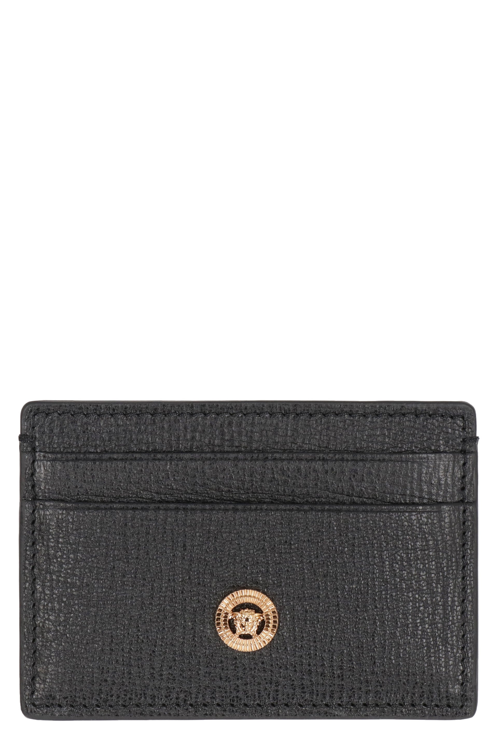 VERSACE Mini Leather Medusa Card Holder - Banlieue91 -