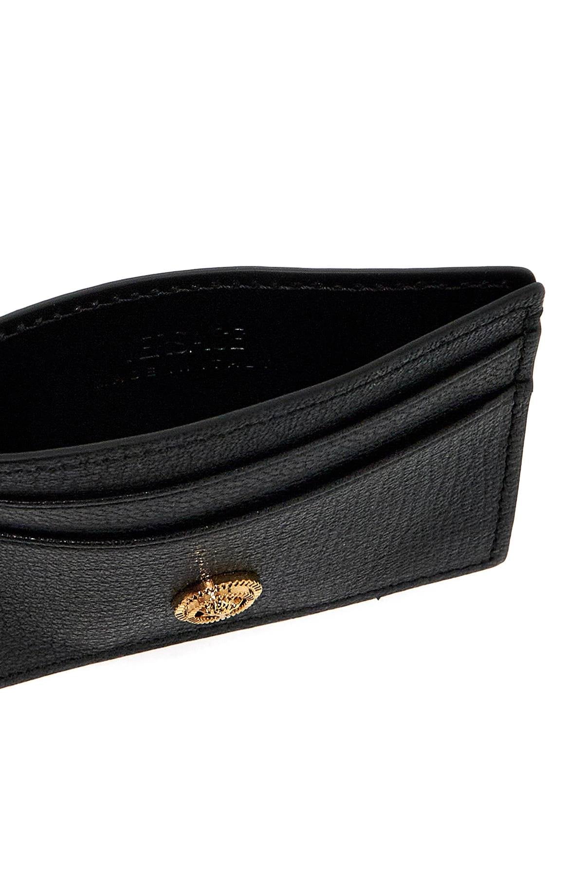 VERSACE Mini Leather Medusa Card Holder - Banlieue91 -