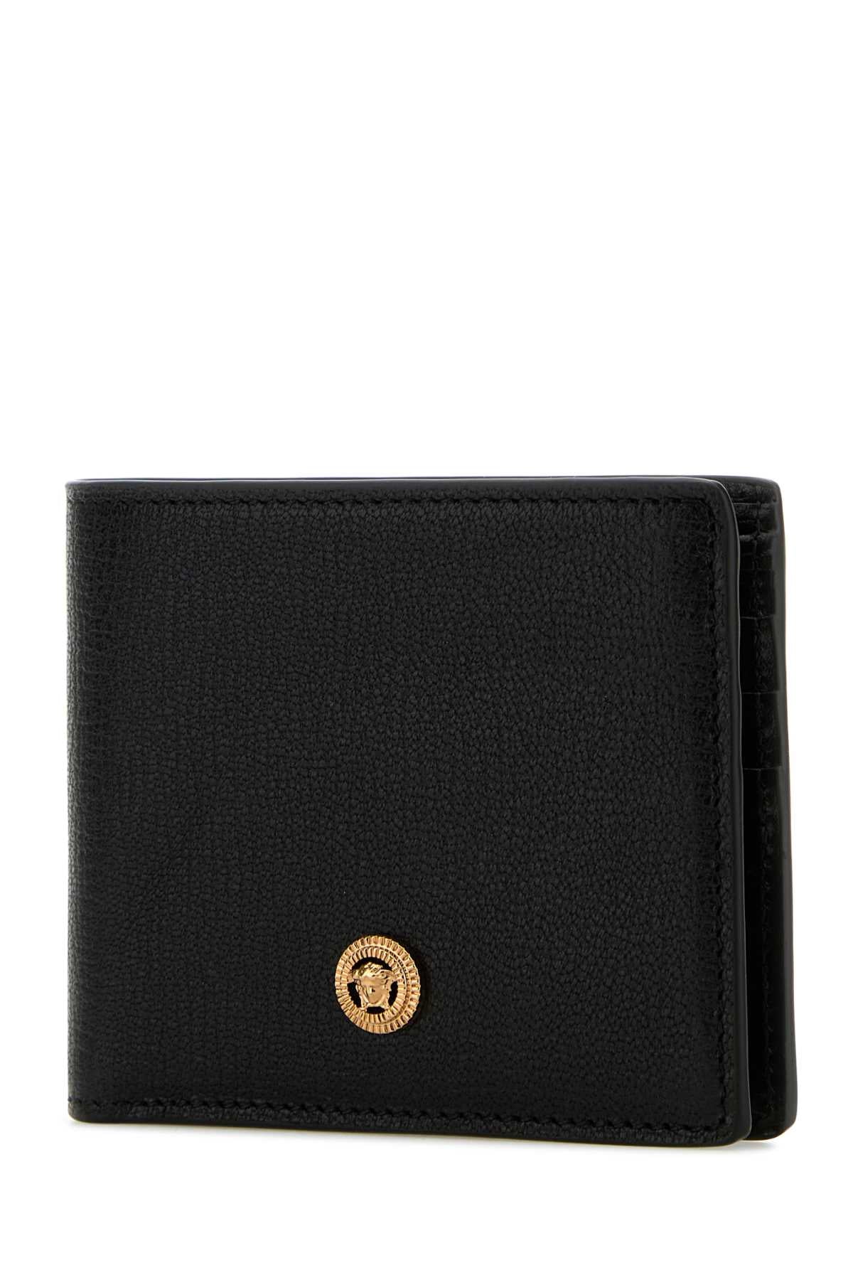 VERSACE Mini Bi-Fold Leather Wallet for Men - Banlieue91 -