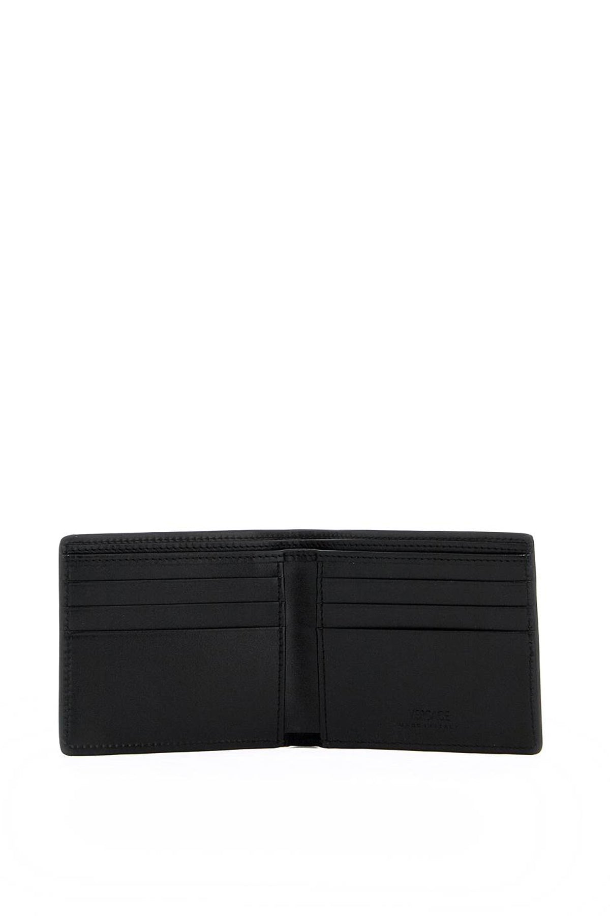 VERSACE Mini Bi-Fold Leather Wallet for Men - Banlieue91 -