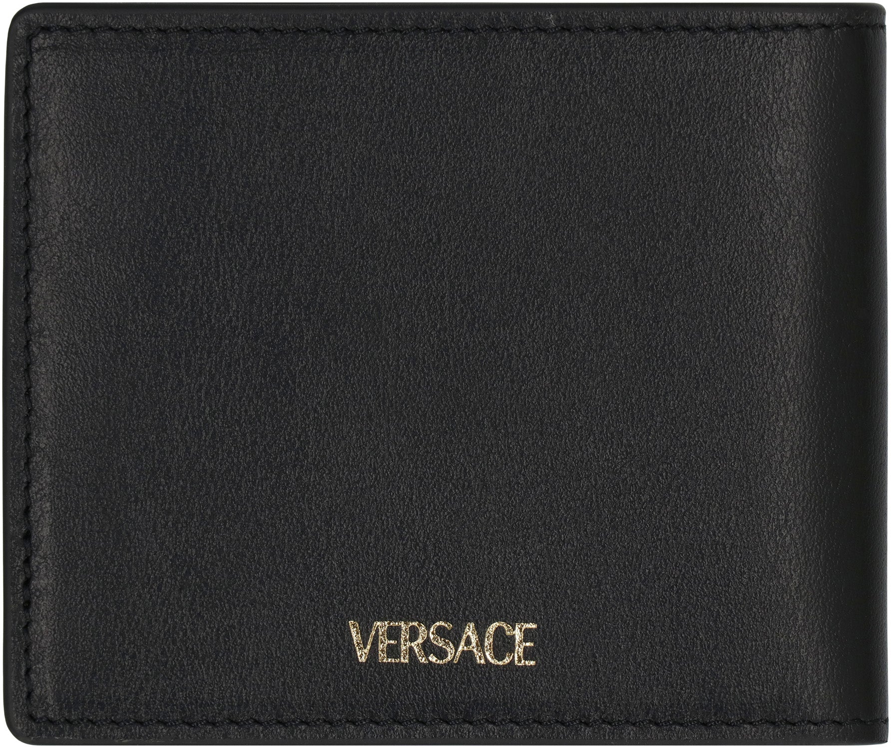 VERSACE Mini Leather Wallet with Iconic Emblem - Banlieue91 -