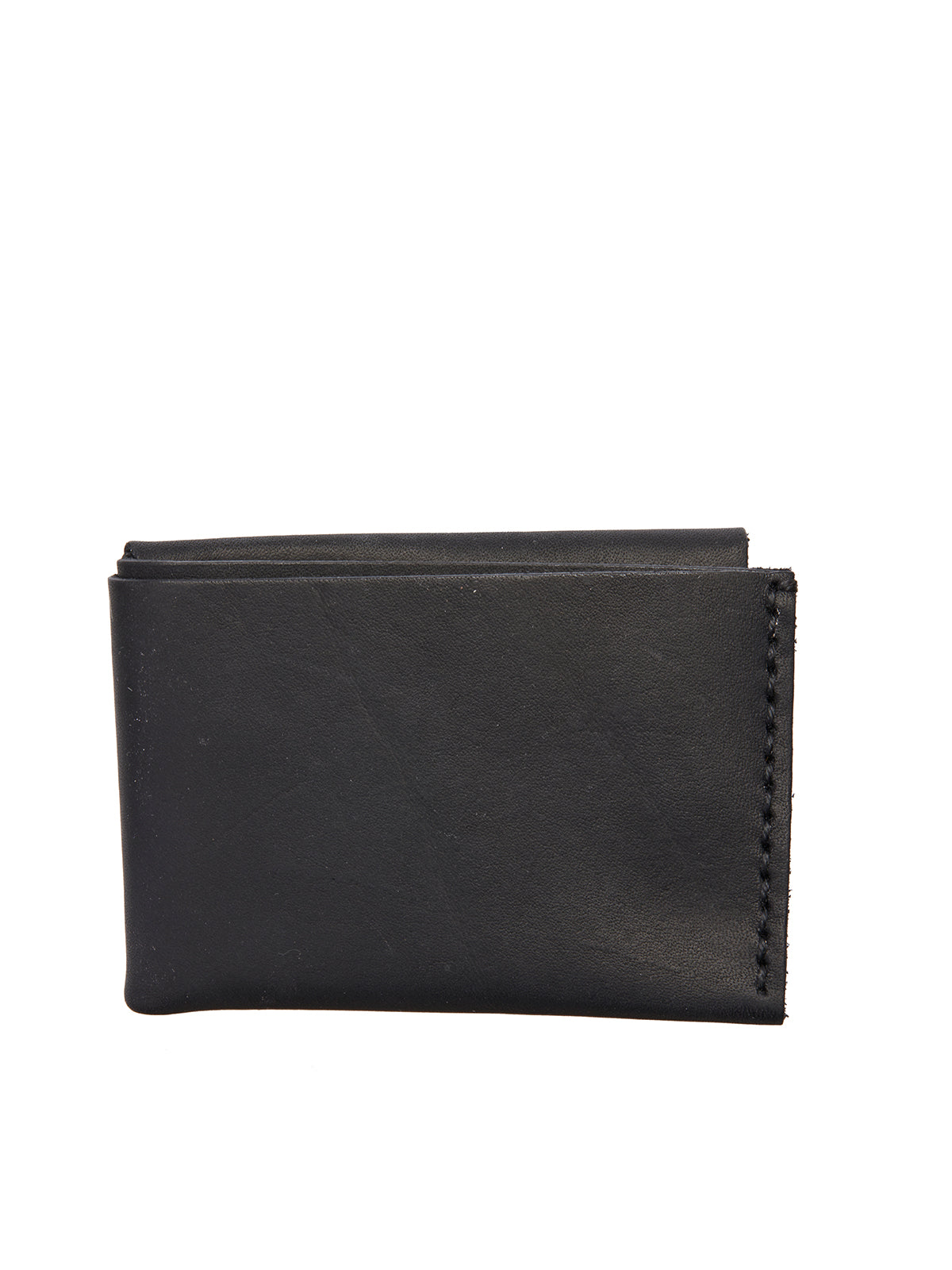 WERKSTATT:MUNCHEN Men's Mini Leather Wallet with Silver Details - Banlieue91 -
