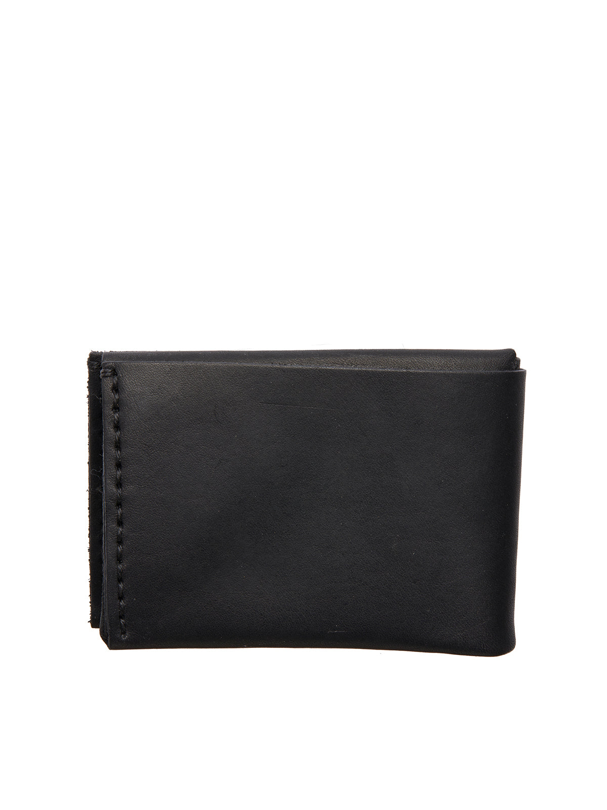 WERKSTATT:MUNCHEN Men's Mini Leather Wallet with Silver Details - Banlieue91 -